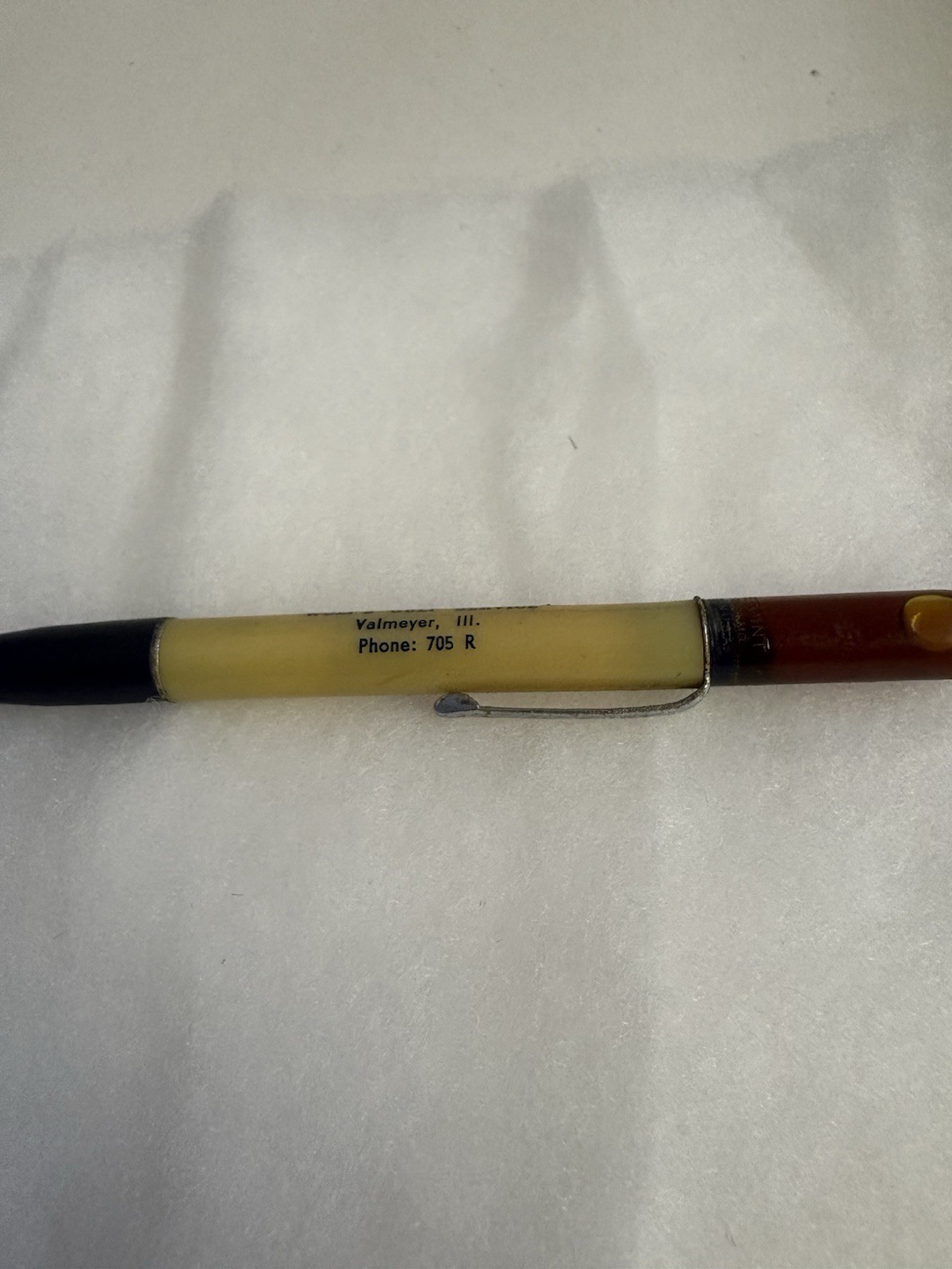 Vintage Ritepoint Mechanical Pencil Wolf’s Golf Service Floating Bubble Rare