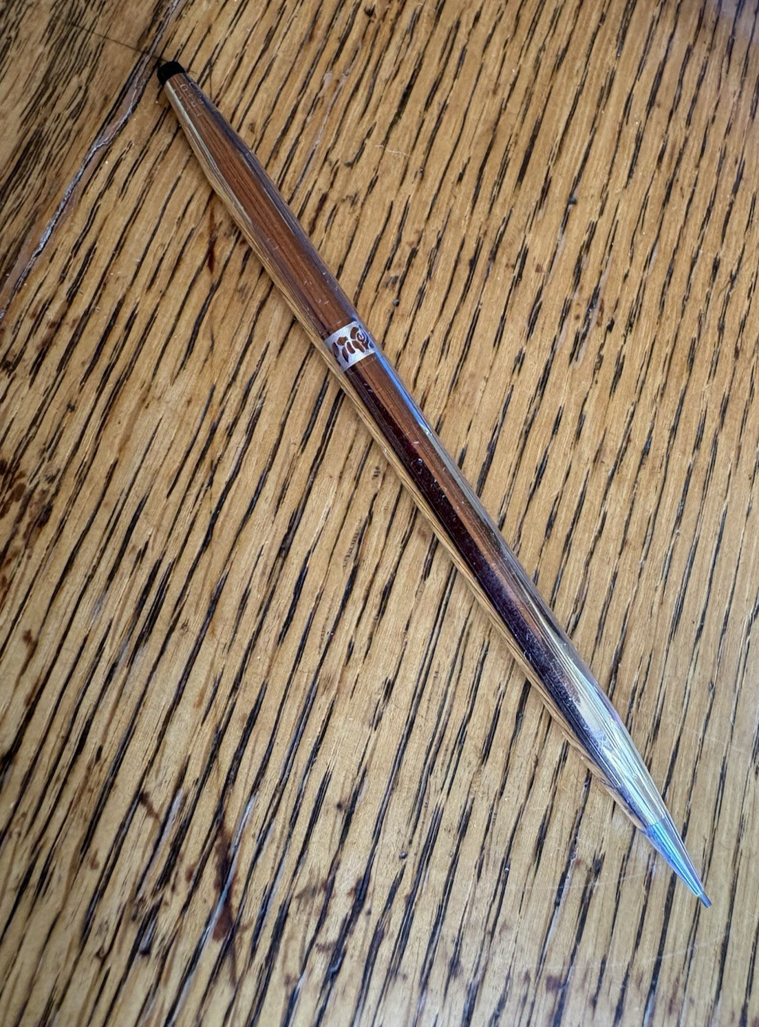 VTG 1/20 14kt Gold Filled VTG CROSS Pencil with refills -useable collectable