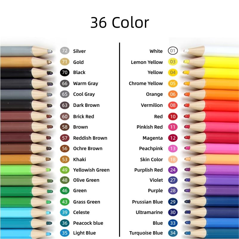 Techjob Colored Mechanical Pencil 2.6mm for Coloring and Drawing, Mechanical …