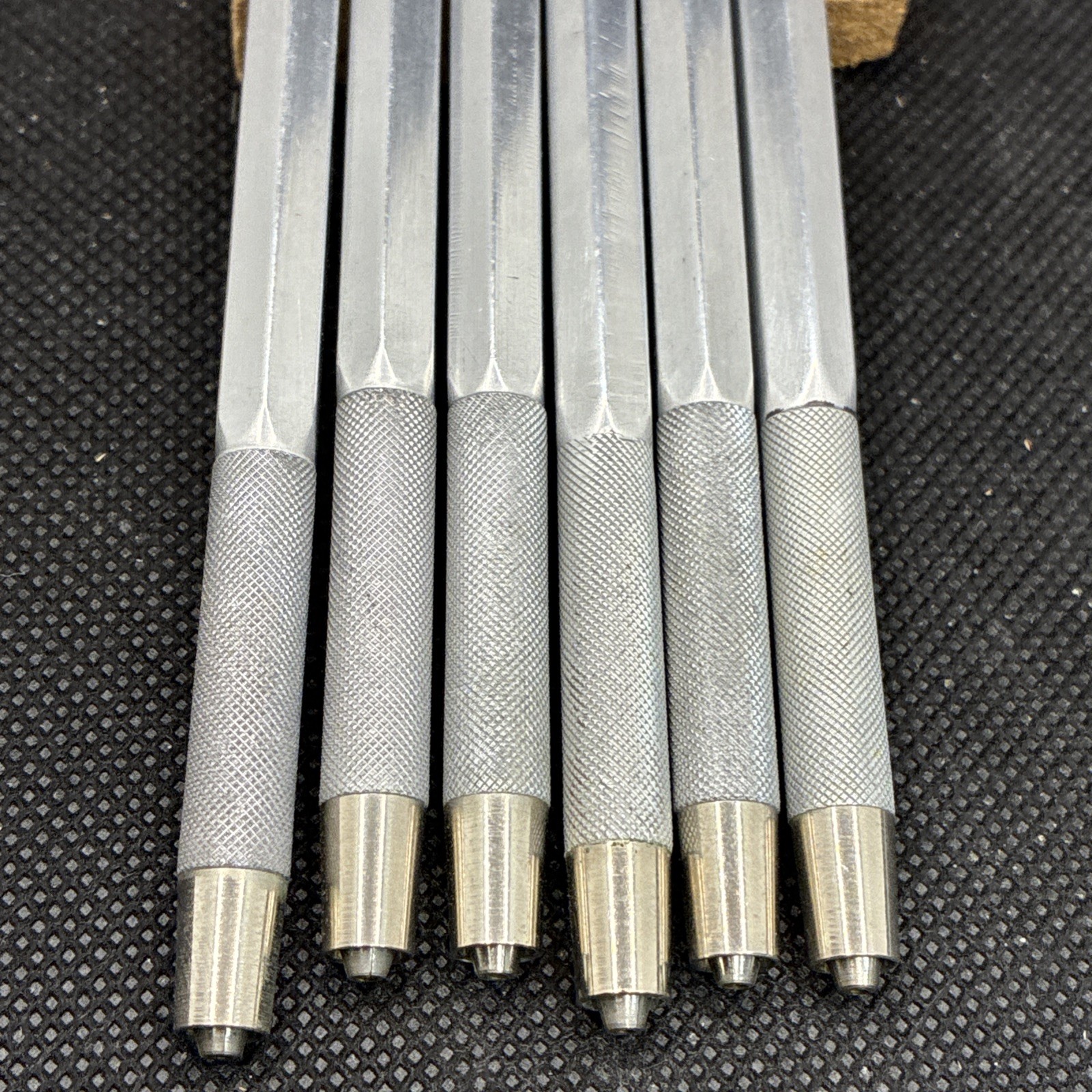 Vintage Metal 2mm Lead Holder Mechanical Pencil Lot Of 6 #2 Loc C