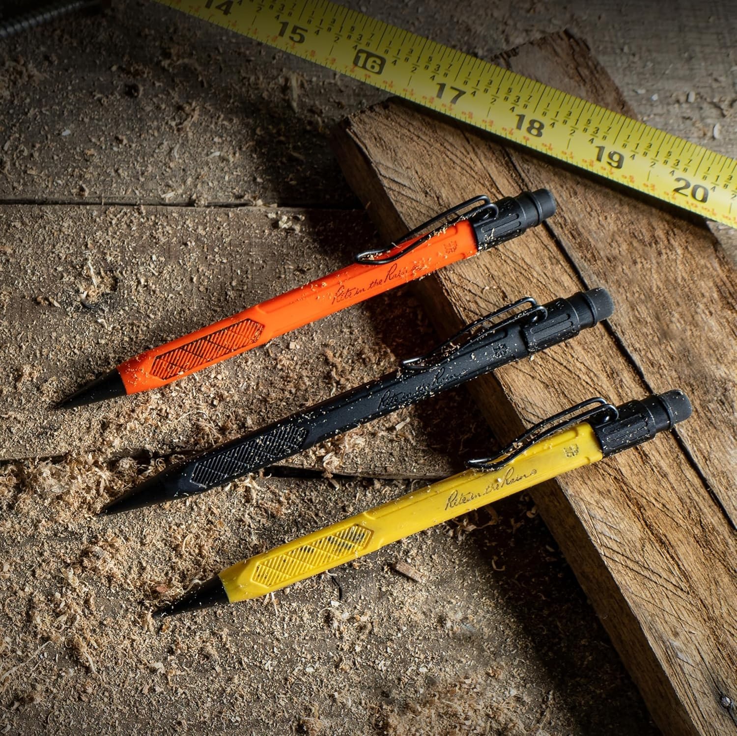 Durable 1.3mm Mechanical Pencils with Triangle Grip – Perfect for Camping