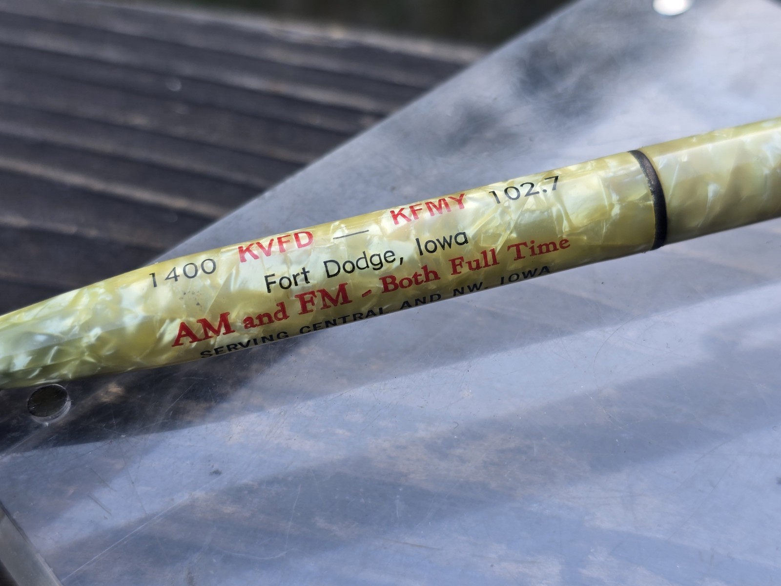 Vintage Ritepoint Mechanical Pencil KVFD- KFMY Fort Dodge Iowa