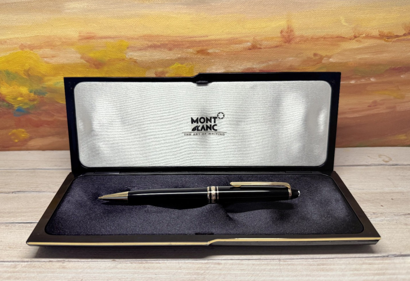 MONTBLANC Meisterstück Gold Trim Classique 165 Mechanical Pencil 0.7mm