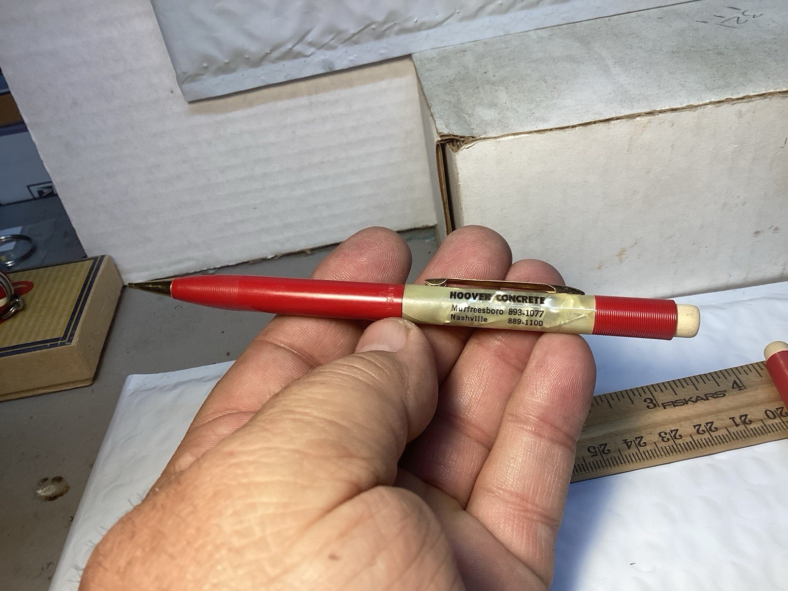 Vintage Sheaffer Mechanical Pencils Lot Of Two. With Extra Lead And Erasers. Exc