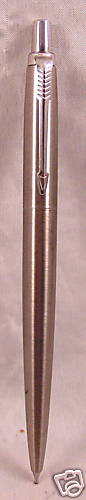 Parker Vintage Stainless Steel Jotter .5mm Pencil works