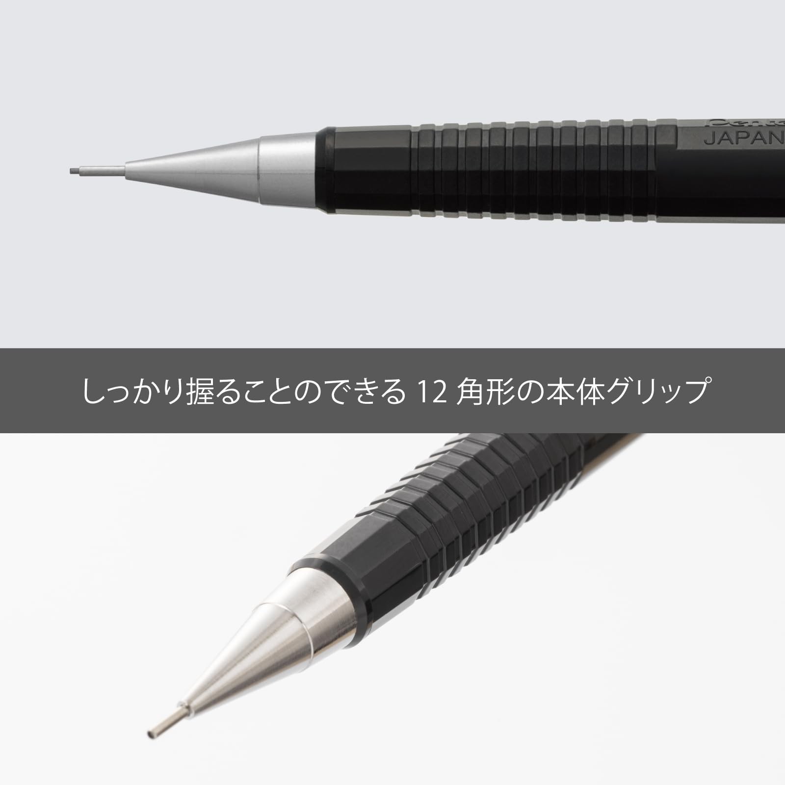 Pentel Neo-Classical Mechanical Pencil, Classical Black, 0.5mm, P205-AL6 (Limite