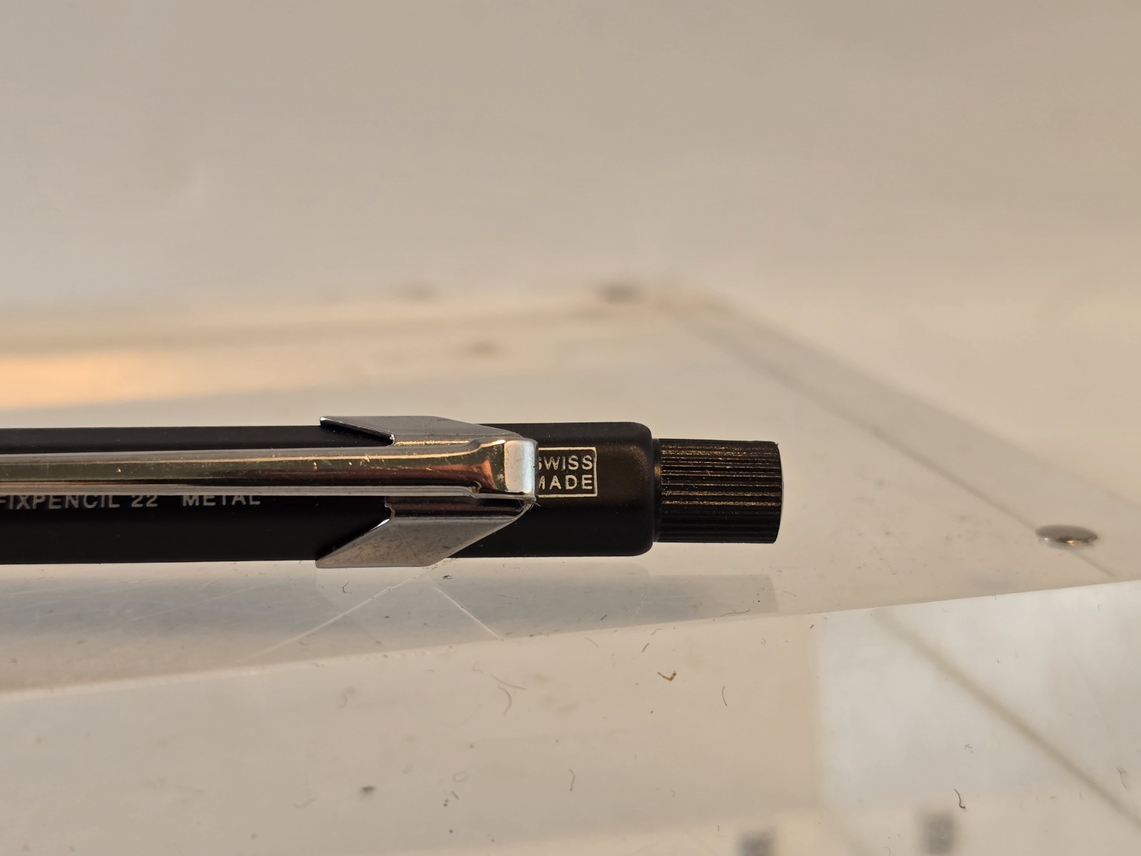 Caran D’ache – Fixpencil 22 Metal 3mm – Mechanical Pencil – Black