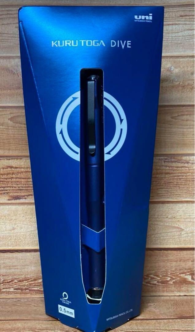 UNI Kuru Toga Dive Moonnight Blue Mechanical Pencil