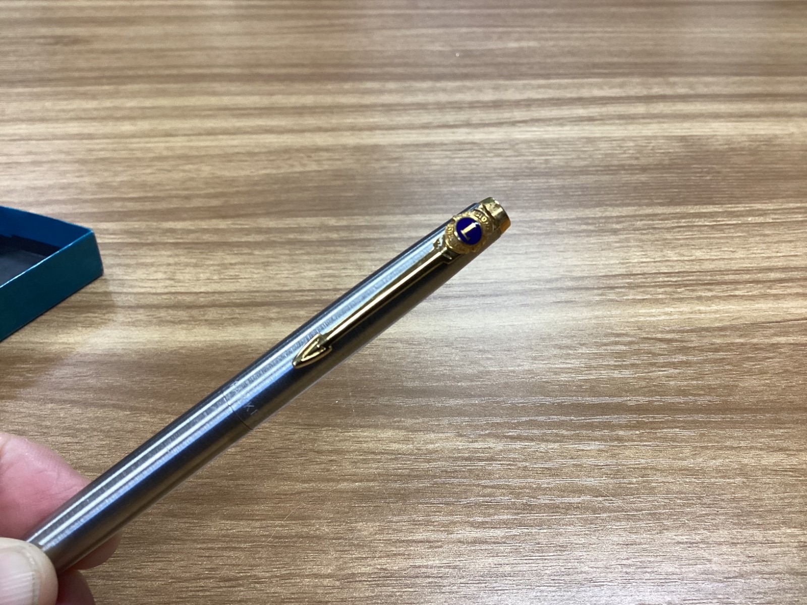 Vintage Parker Classic Flighter Stainless Pencil Set Lions Club Lot 3