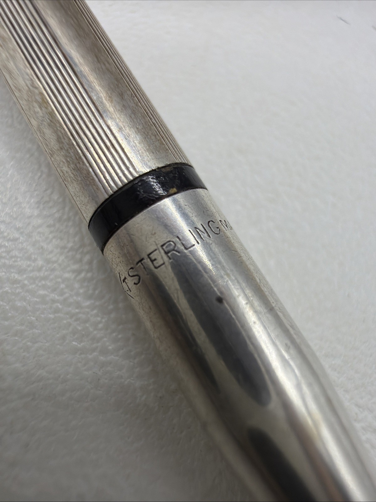 Vintage AXT Sterling Silver Mechanical Twist Pencil Made in USA- BROKEN – 7.65G