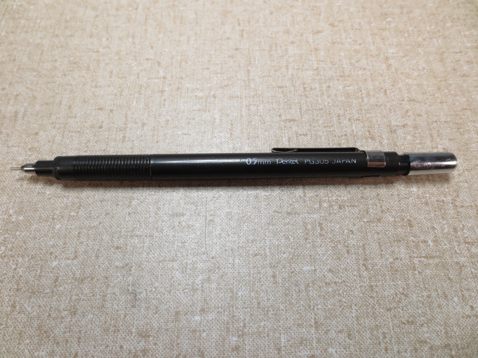 PENTEL P305 Vintage Mechanical Pencil 0.5mm Black Japan 1960’s Tested Retired