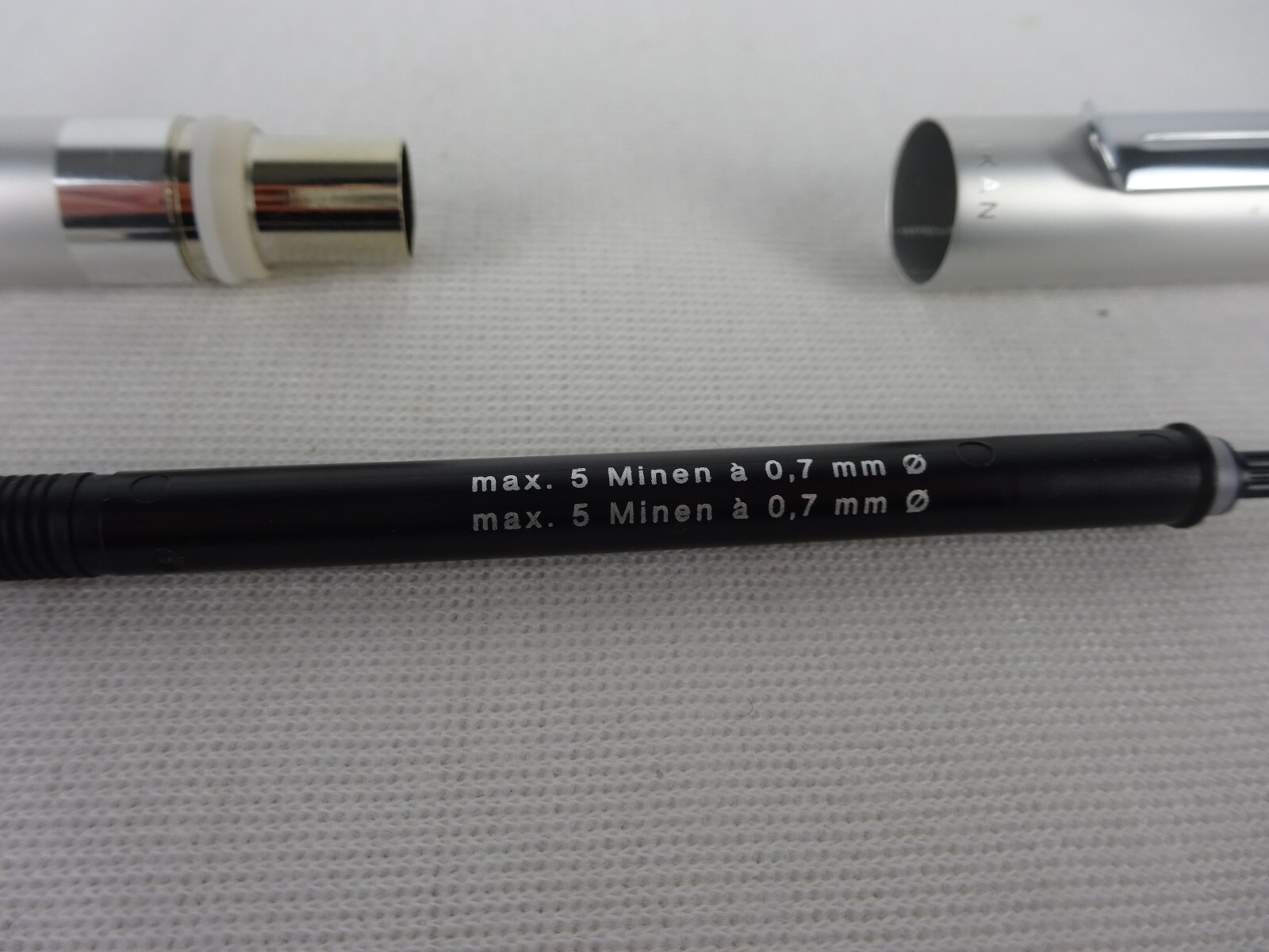 Pelikan Pura Silver Metal / Chrome Twist Click 0.7mm Mechanical Pencil