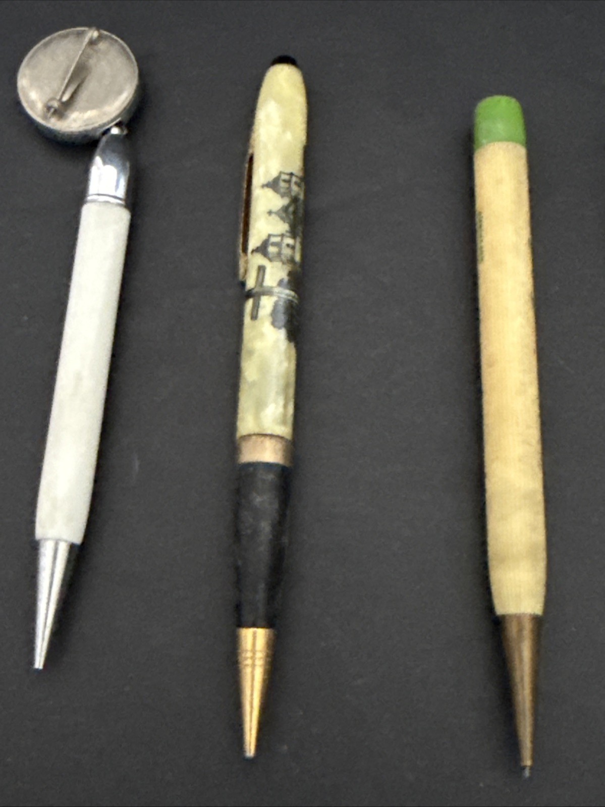 Lot of 5 Vintage Mechanical Pencils(1 Pencil/fountain Pen Combo)
