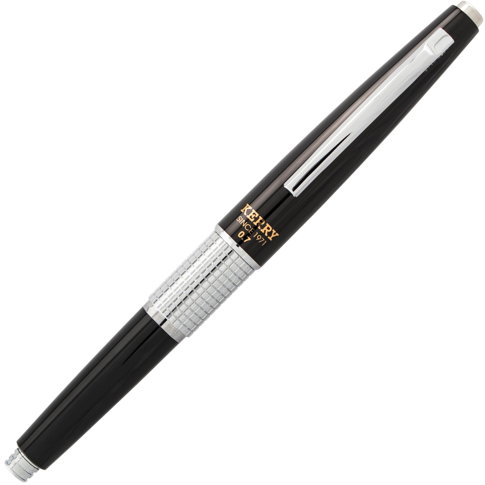 Pentel Kitera Kerry 0.7mm Cap Pencil Overseas Black Model P1037A Rare