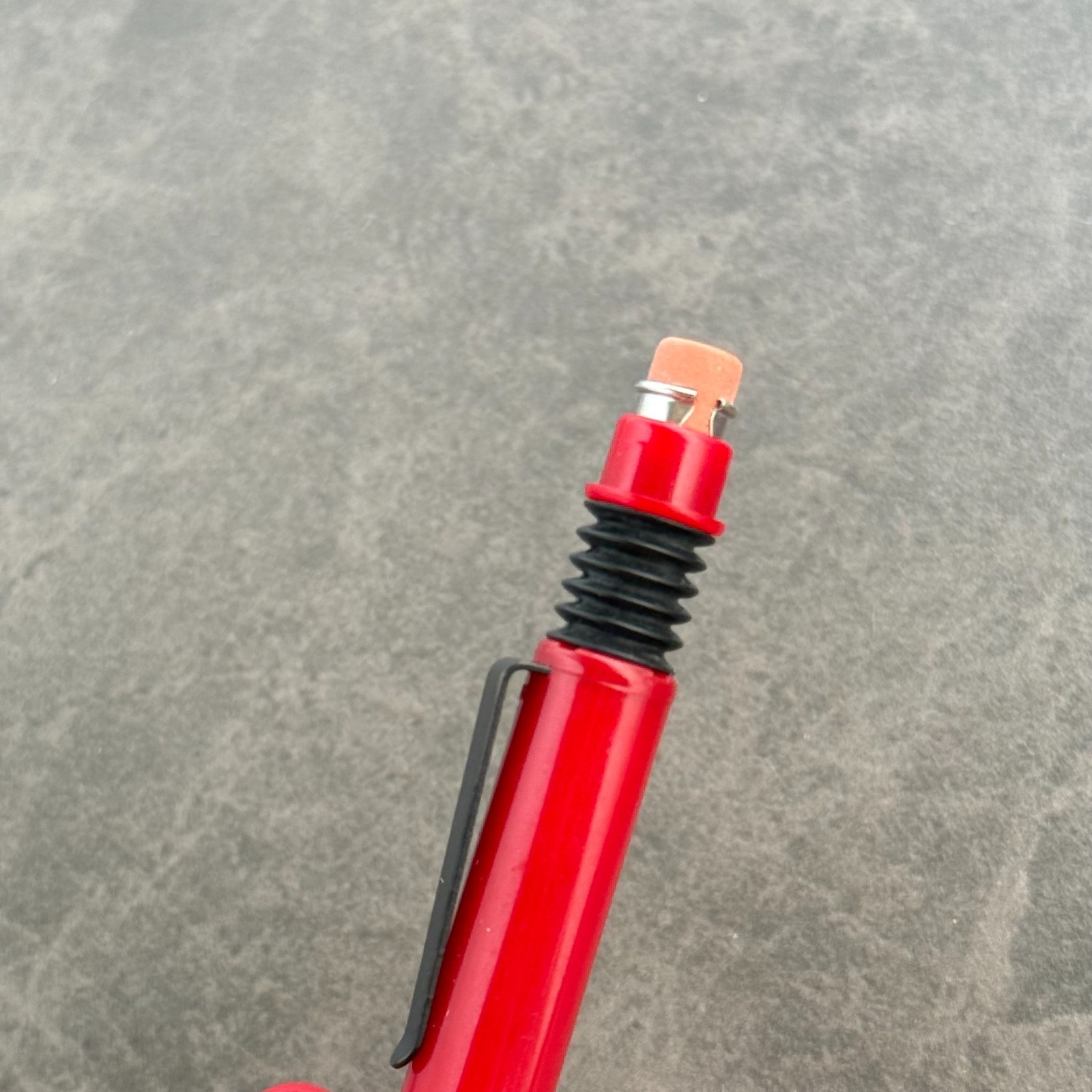 Niji Grip 700 Auto Feed Mechanical Pencil Vintage Japan Red – 0.5mm Lead