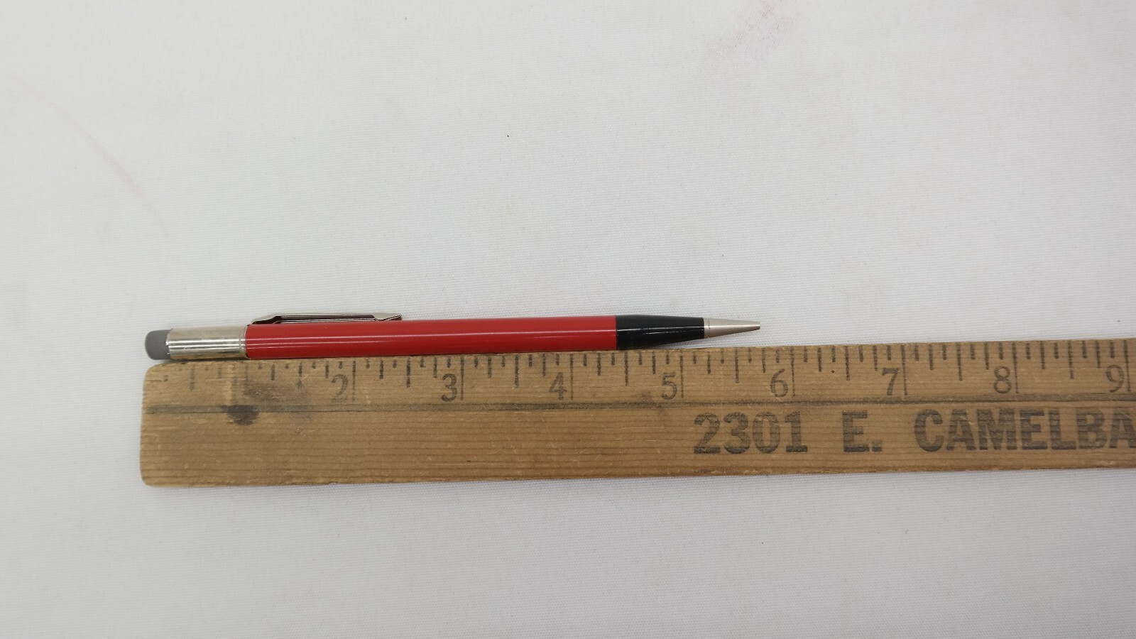 Vintage Autopoint Mechanical Pencil Red & Black T5