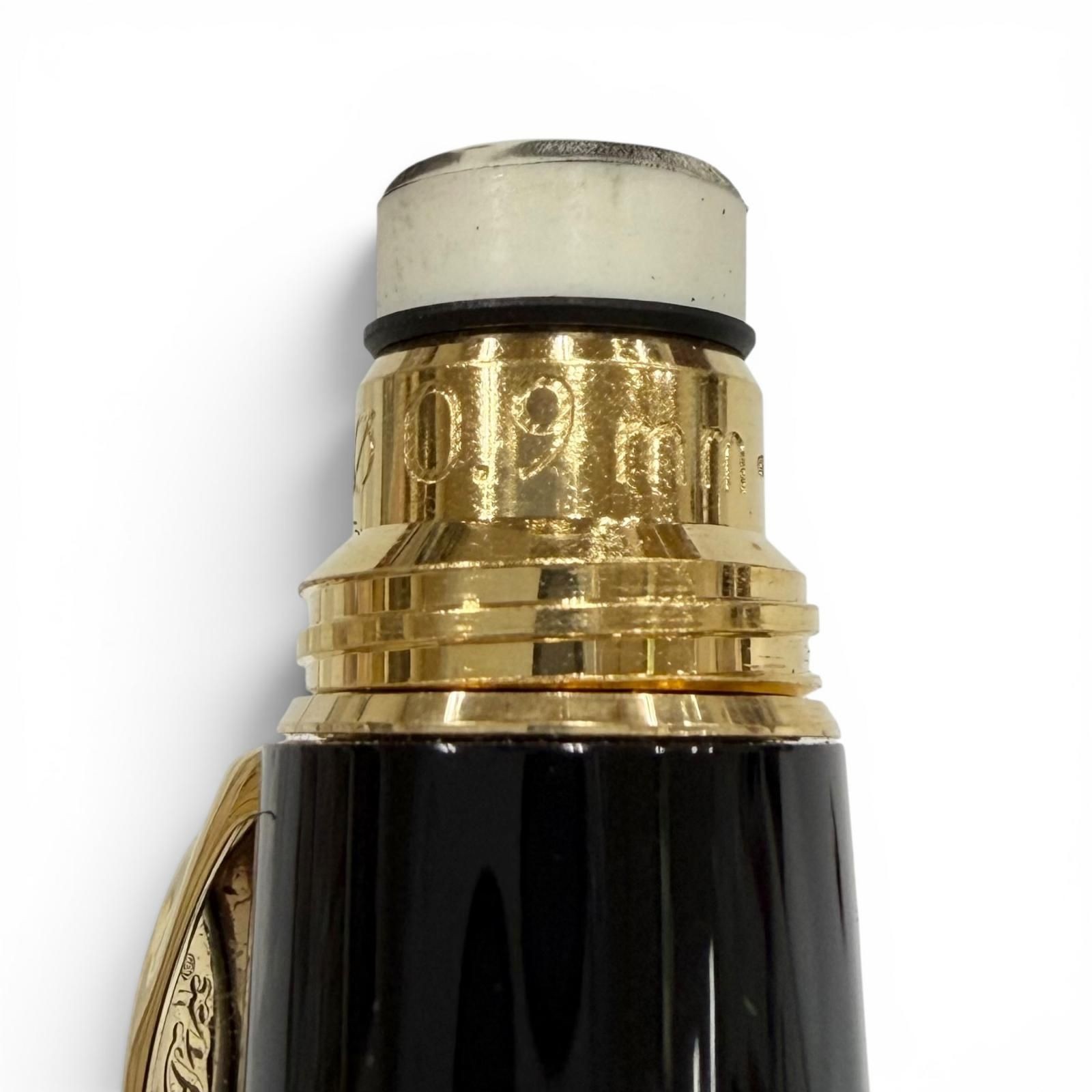 MONTBLANC Boheme Red Gemstone White Star Twist Mechanical Pencil Black Gold