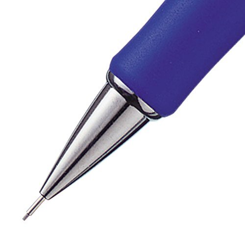 Pentel Twist-Erase III Mechanical Pencil 0.5mm Blue Barrel 12 Pack (QE515C)
