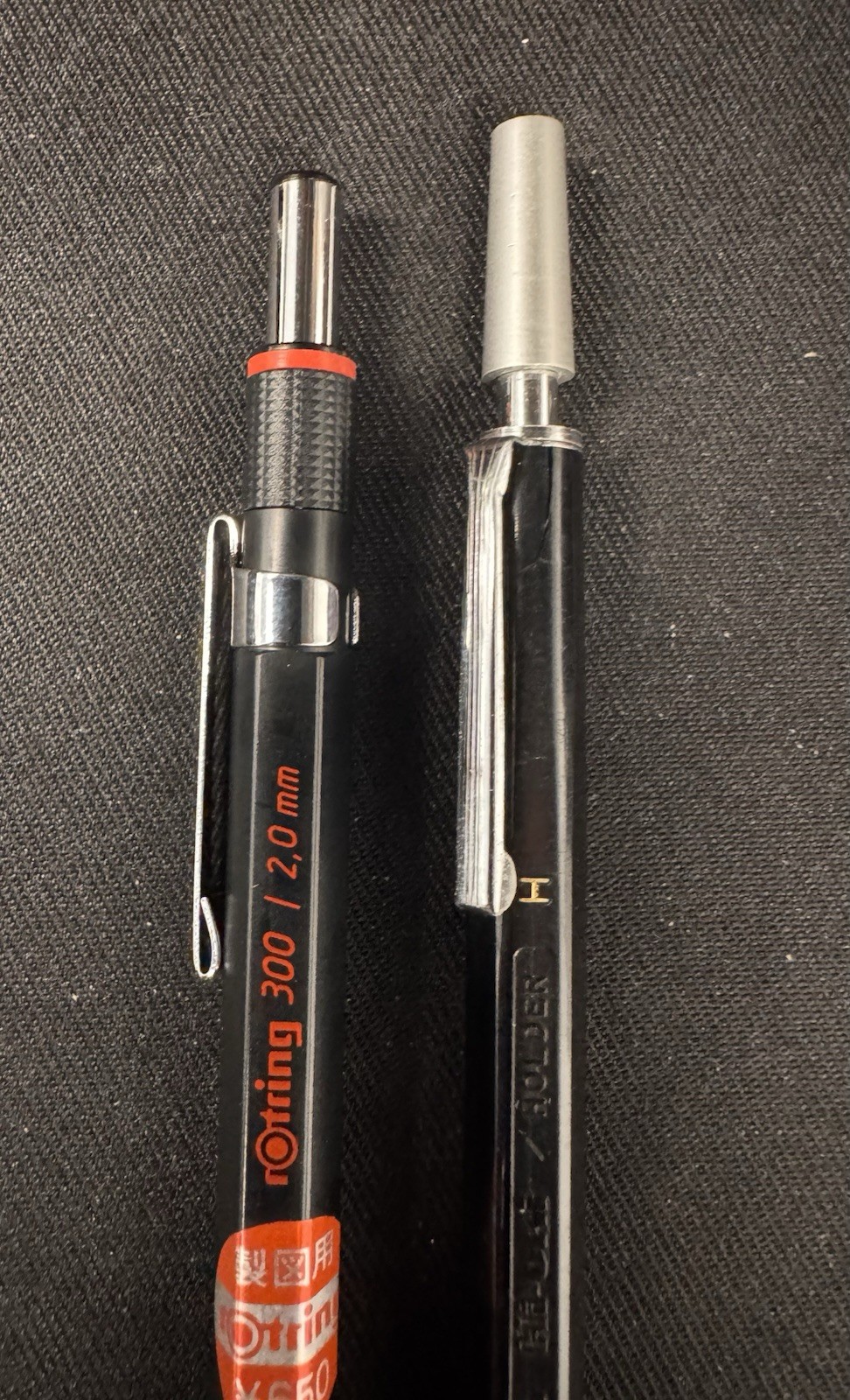 Vintage NOS/Used Rotring 300 2mm Mitsubishi Hi Uni 2mm