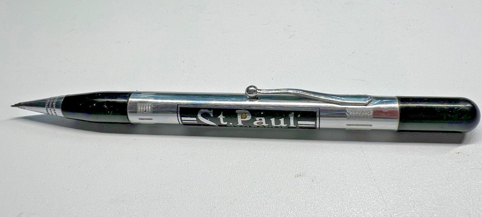 Rare! St. Paul Hydraulic Hoists & Bodies Mechanical Pencil and Lighter Combo