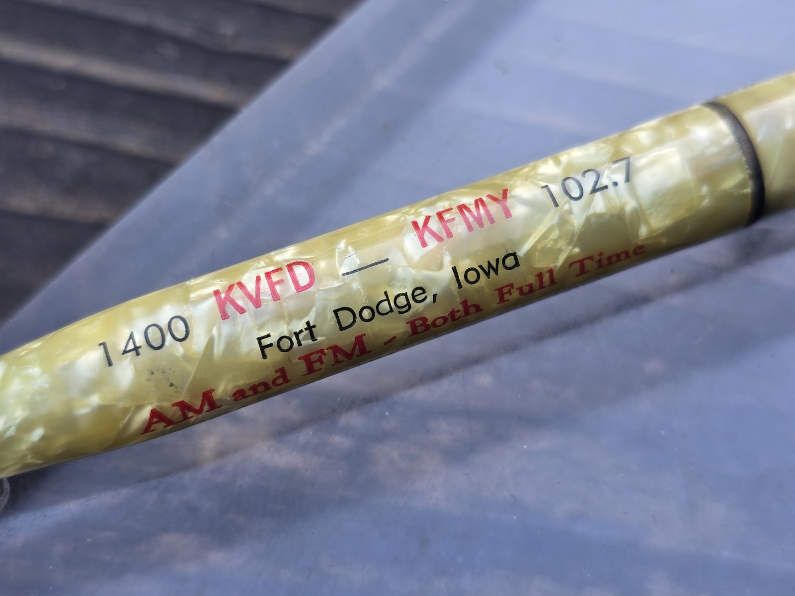 Vintage Ritepoint Mechanical Pencil KVFD- KFMY Fort Dodge Iowa