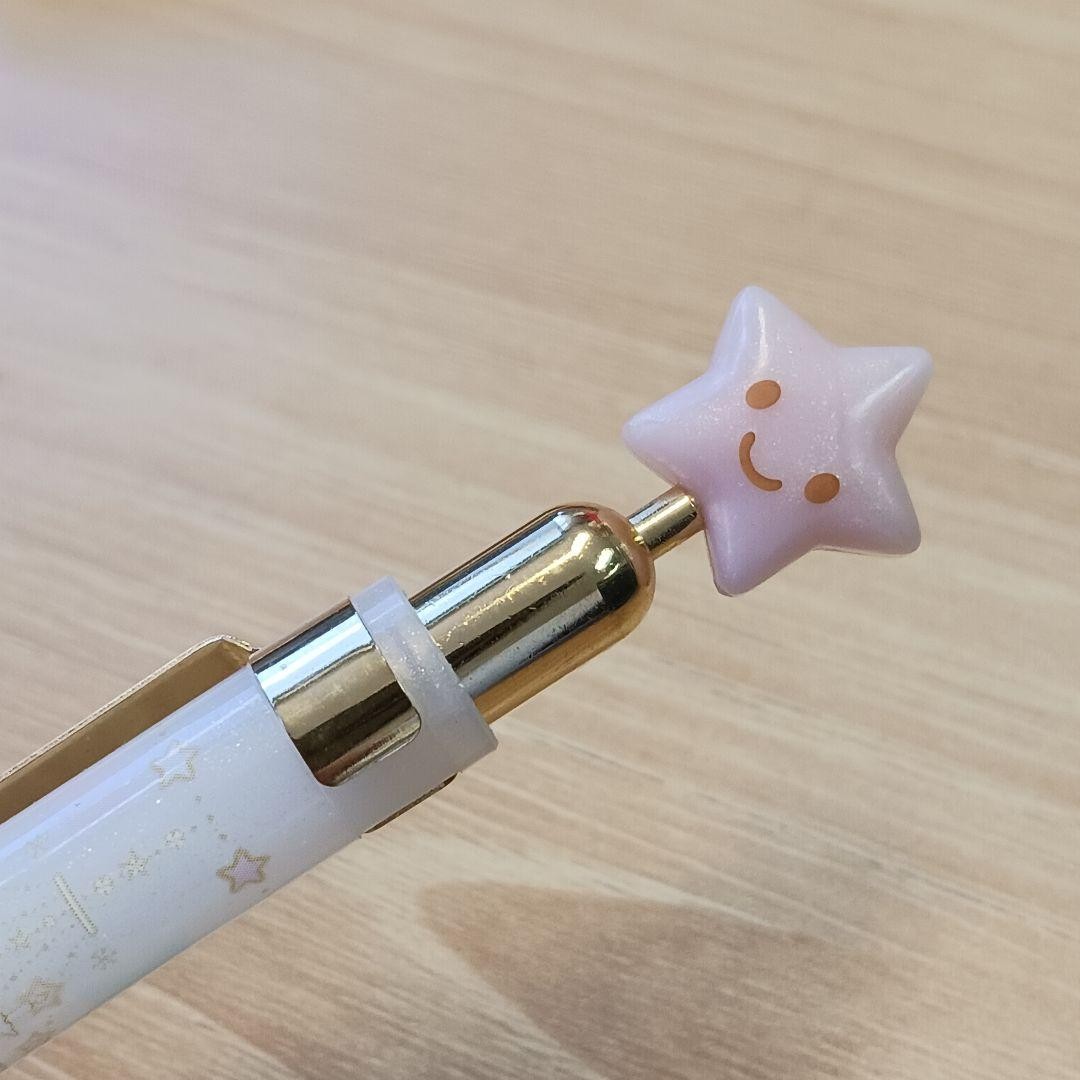 [✨Super rare/genuine product] Kikirara mechanical pencil with star mascot