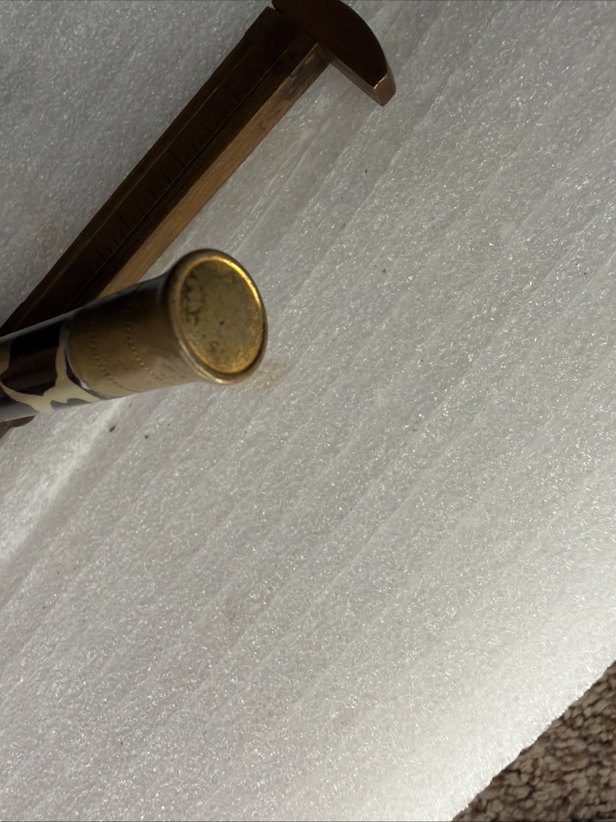 Old Eagle Pencil Co. Black & Gold Marbled Finish Mechanical Pencil