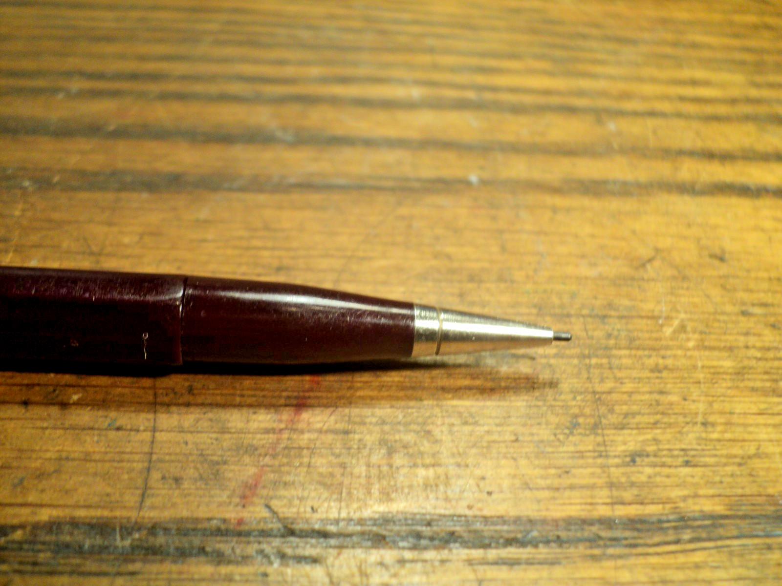 Vintage Durolite Mechanical Pencil Clark Supply Co Waterloo IA 5-5/8″ Long USA B