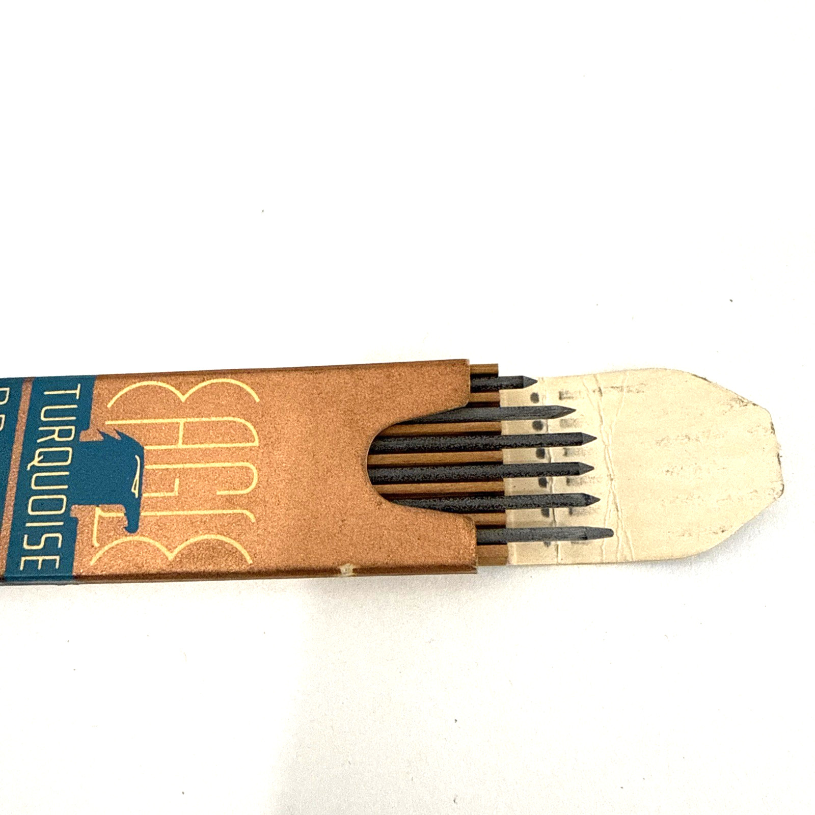 VTG Eagle Berol Turquoise 10N & 9 Lead Holder Drafting England & 2H Lead 2375