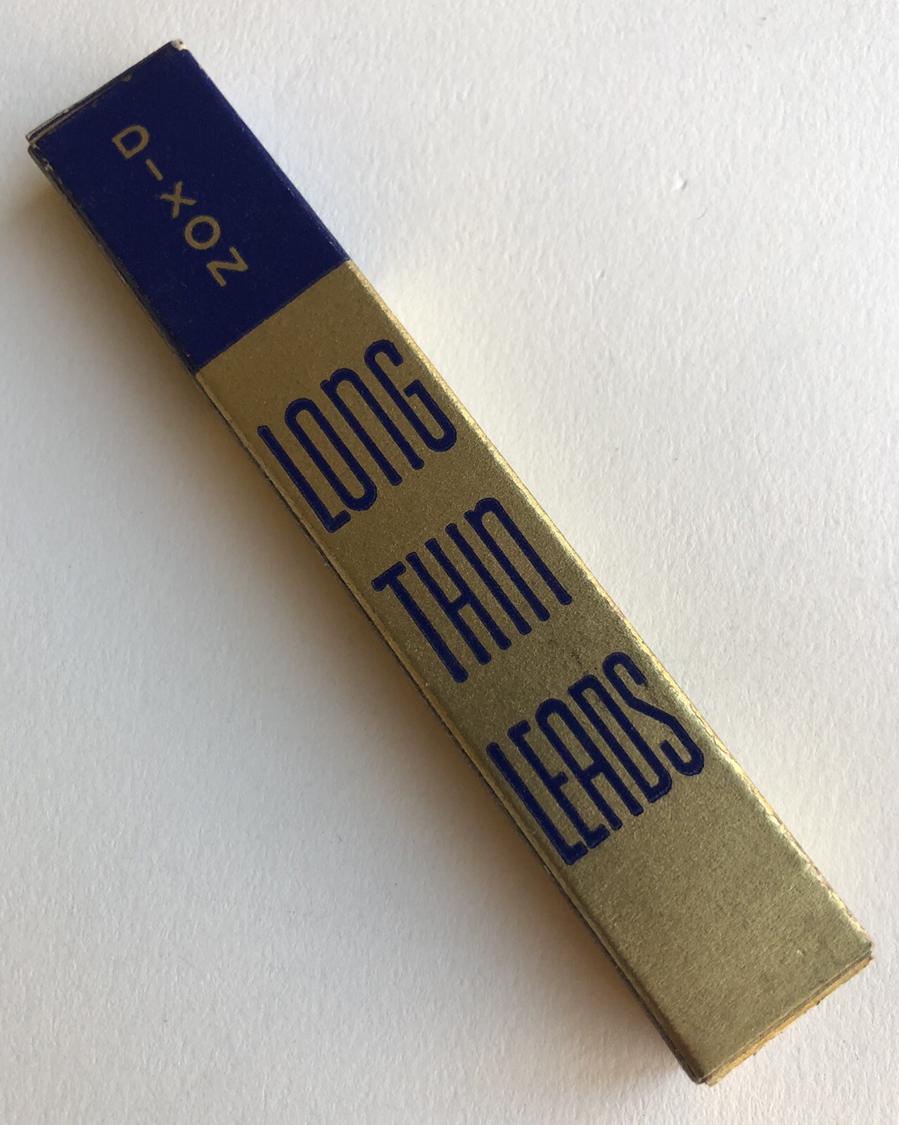 Vintage DIXON 1.1mm BLUE Mechanical Pencil Lead NOS 12pk Sleeve USA