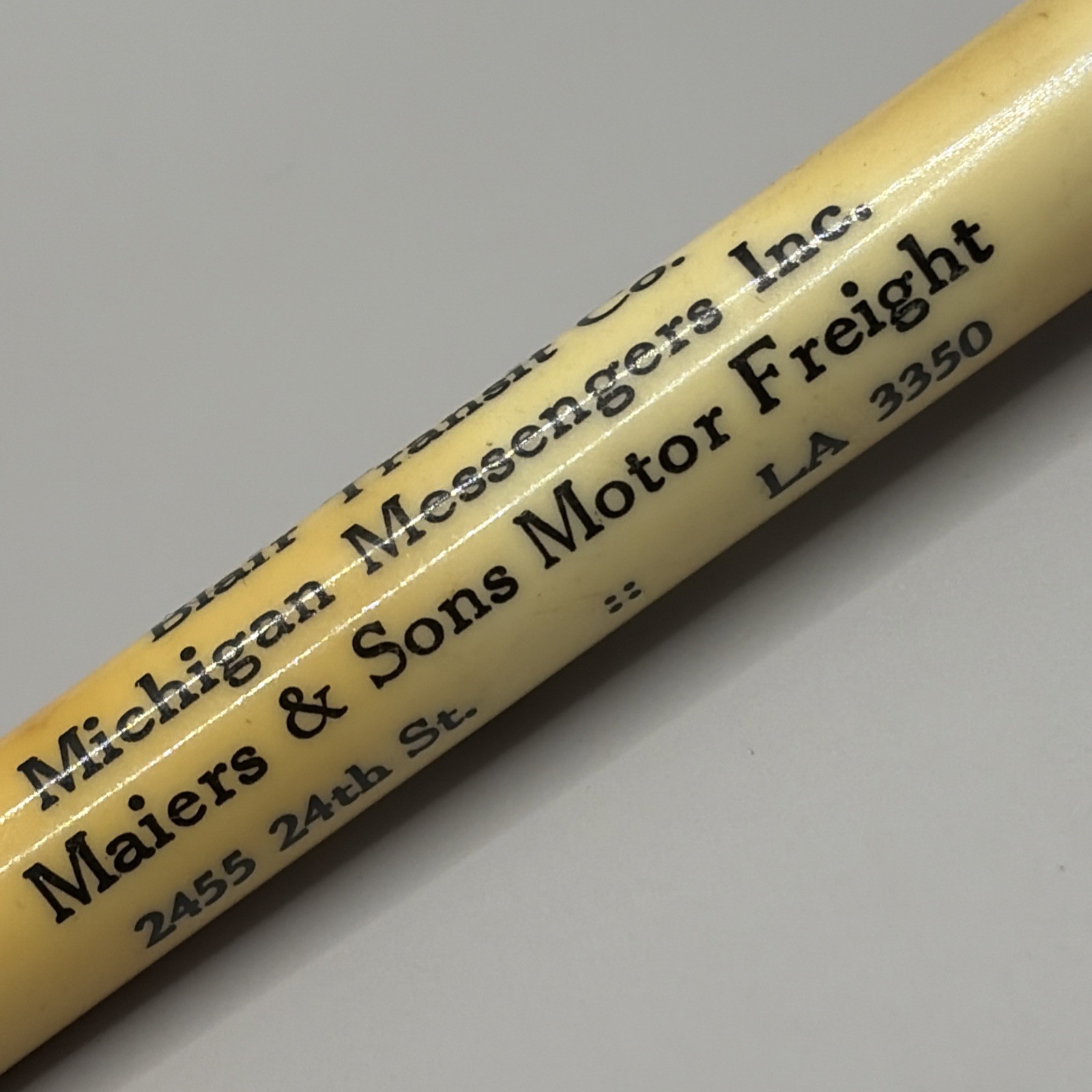 VTG Mechanical Pencil BD&M Inc. Michigan Messengers Maiers & Sons Detroit MI