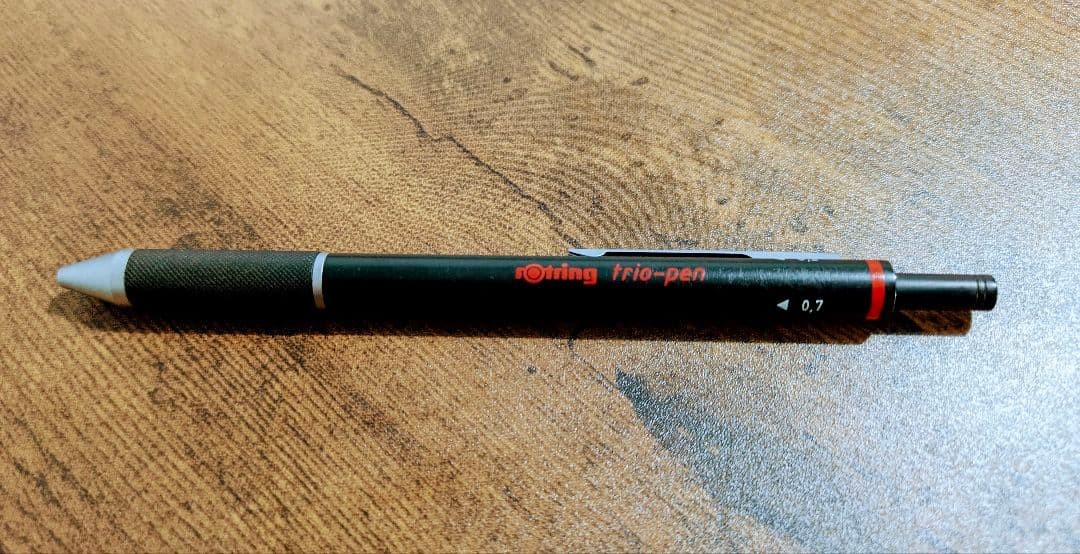 [Discontinued/Used VG] Rotring Trio-Pen Mechanical Pencil ship From JAPAN◎
