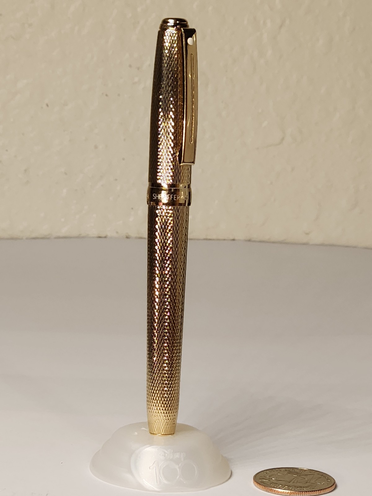 Sheaffer Prelude Limited Series Barleycorn 22kt Gold-plated Pen Stationary Gift