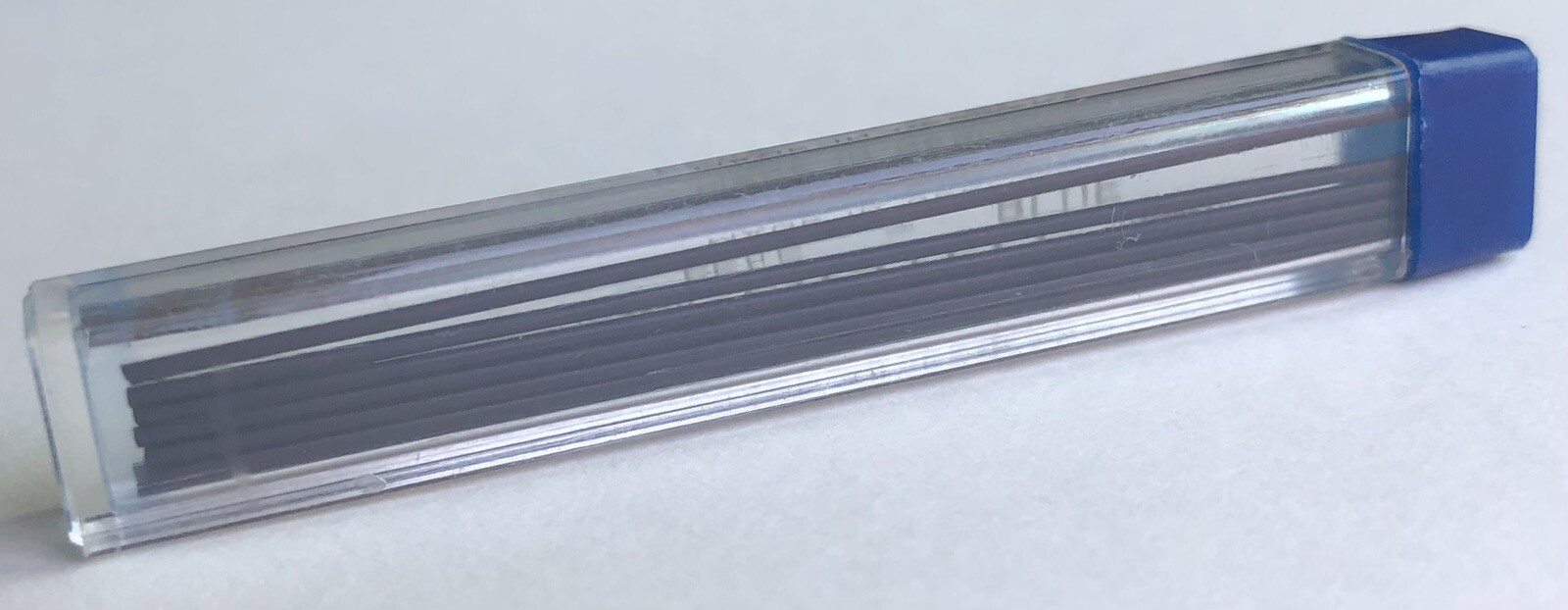 Vintage A. W. FABER Mechanical Pencil Lead Blue .9mm 2.75″ NOS 9pk Tube Germany