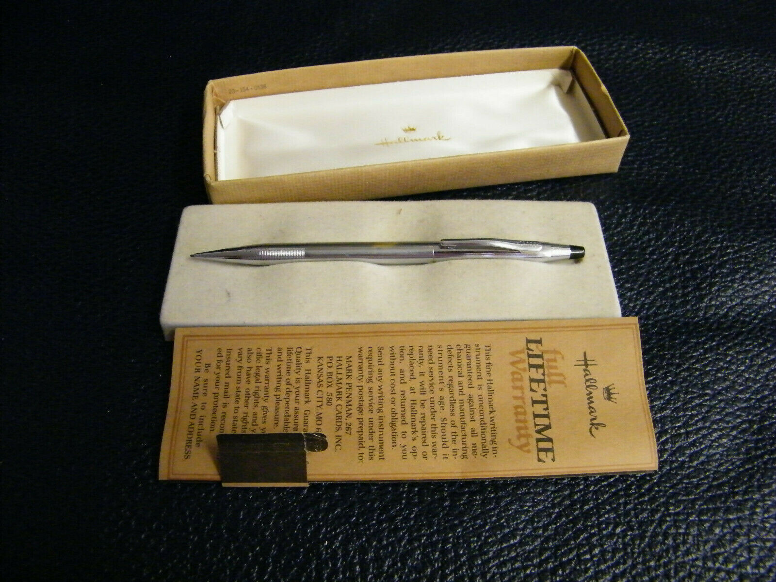 Vintage Cross Century Desk Mechanical Pencil w/Box