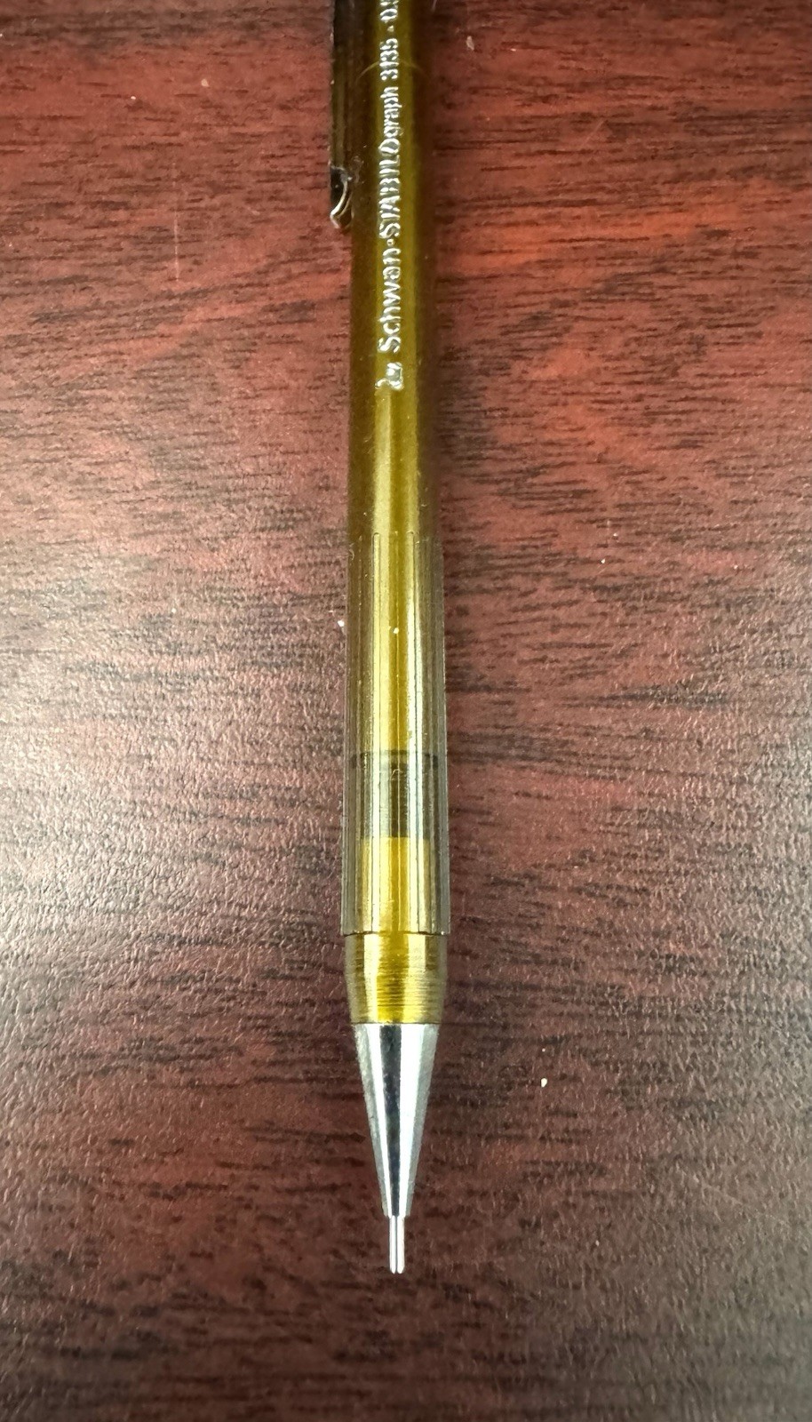 Rare Stabilo Stabilograph 3135 Translucent Green Pencil 0.5mm