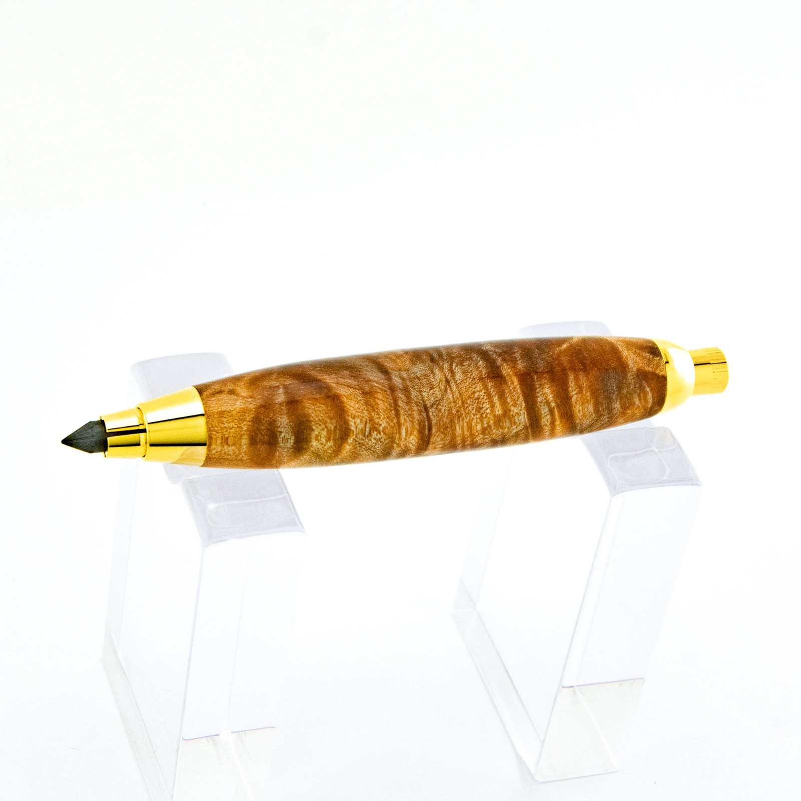 Artisan Handcrafted 5.6mm Lead Holder Clutch Artist Sketch Pencil Maple Wood