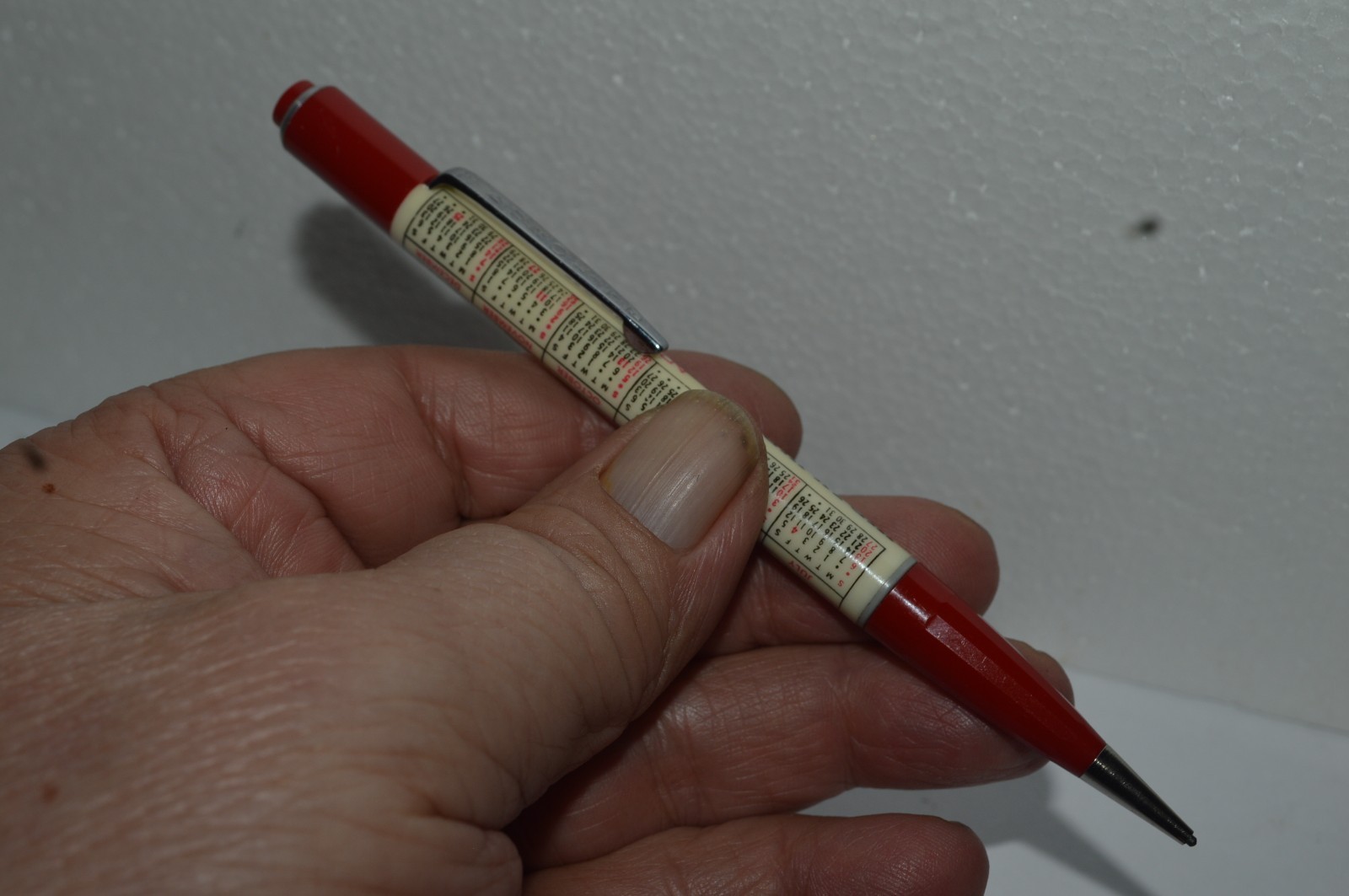 DUROLITE Mechanical Pencil 1984 Calendar Year WDAY-WDAZ TV Promo Near Mint Cond
