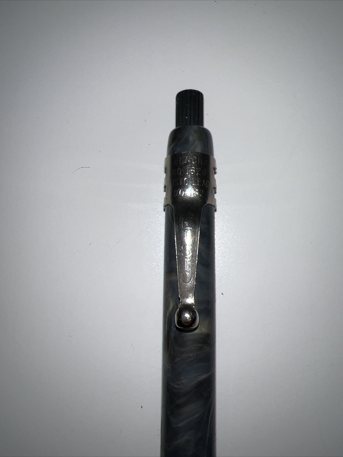 Vintage Listo Black Marble style No.1620 Crayon Marker Pencil Black Lead