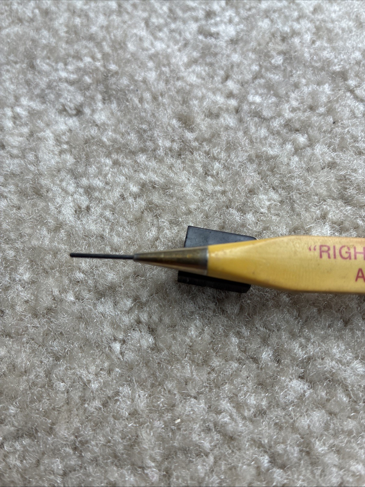 Moorman’s Minerals & Concentrates Stag Slencil Mechanical Pencil Vintage 1950s
