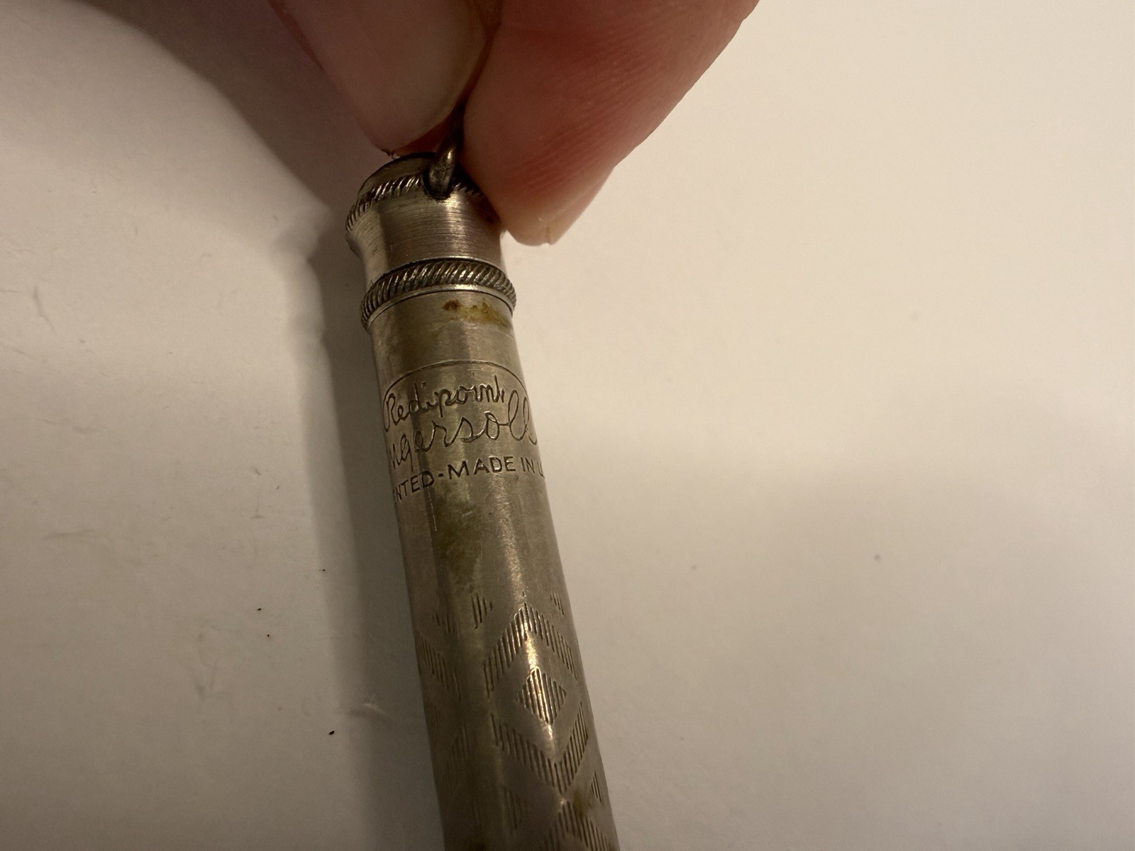 Ingersoll Vintage Metal Mechanical Pencil Continuous Twist Retractable Tip
