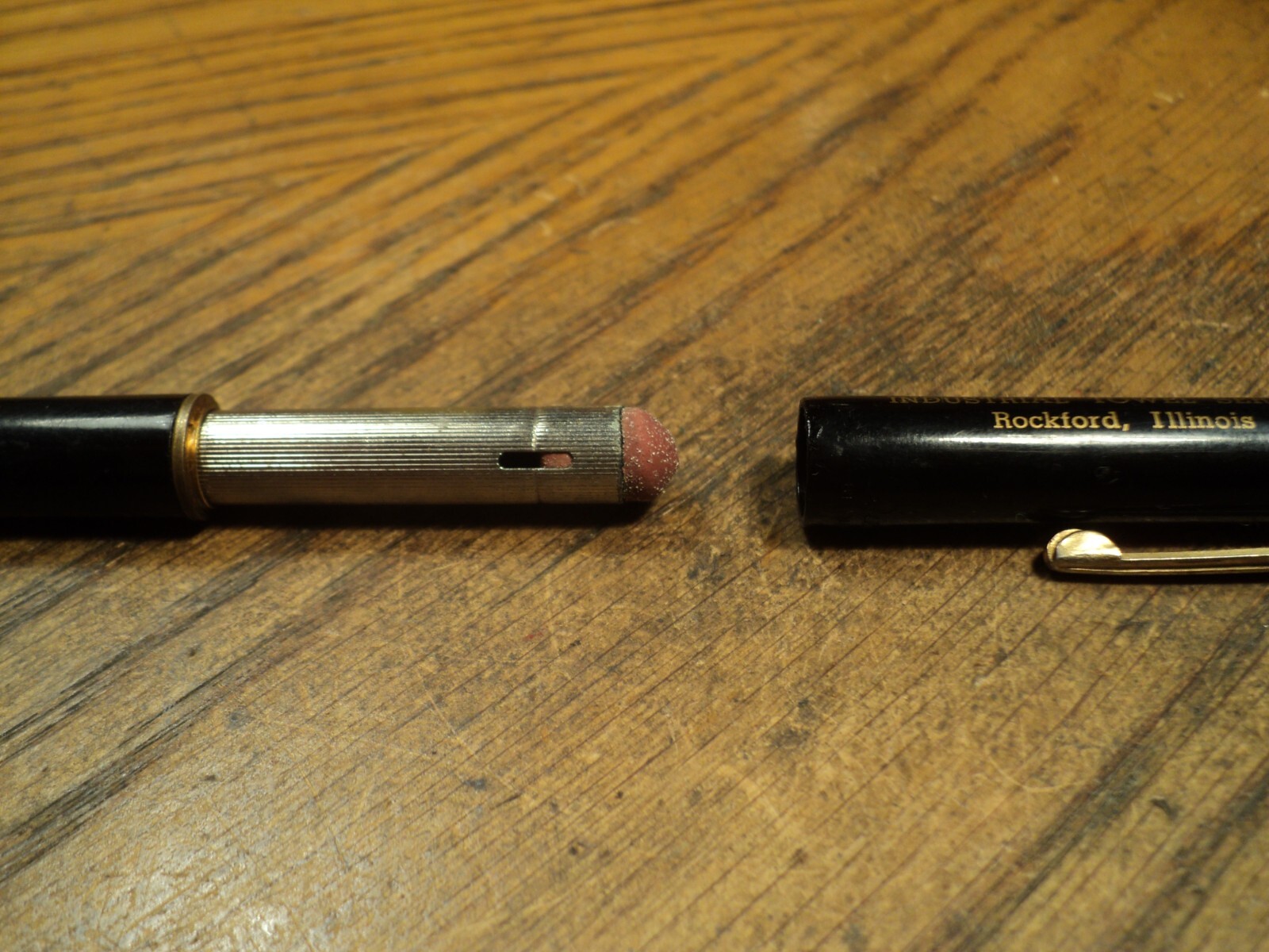 Vintage Ritepoint Mechanical Pencil Industrial Towel Service 5-1/8″ Long USA