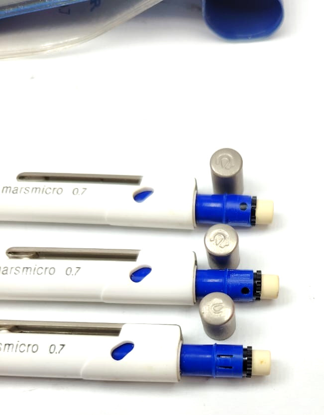 Staedtler Marsmicro 0.7mm Precision Mechanical Pencil Set (3-pcs, New In Pack)