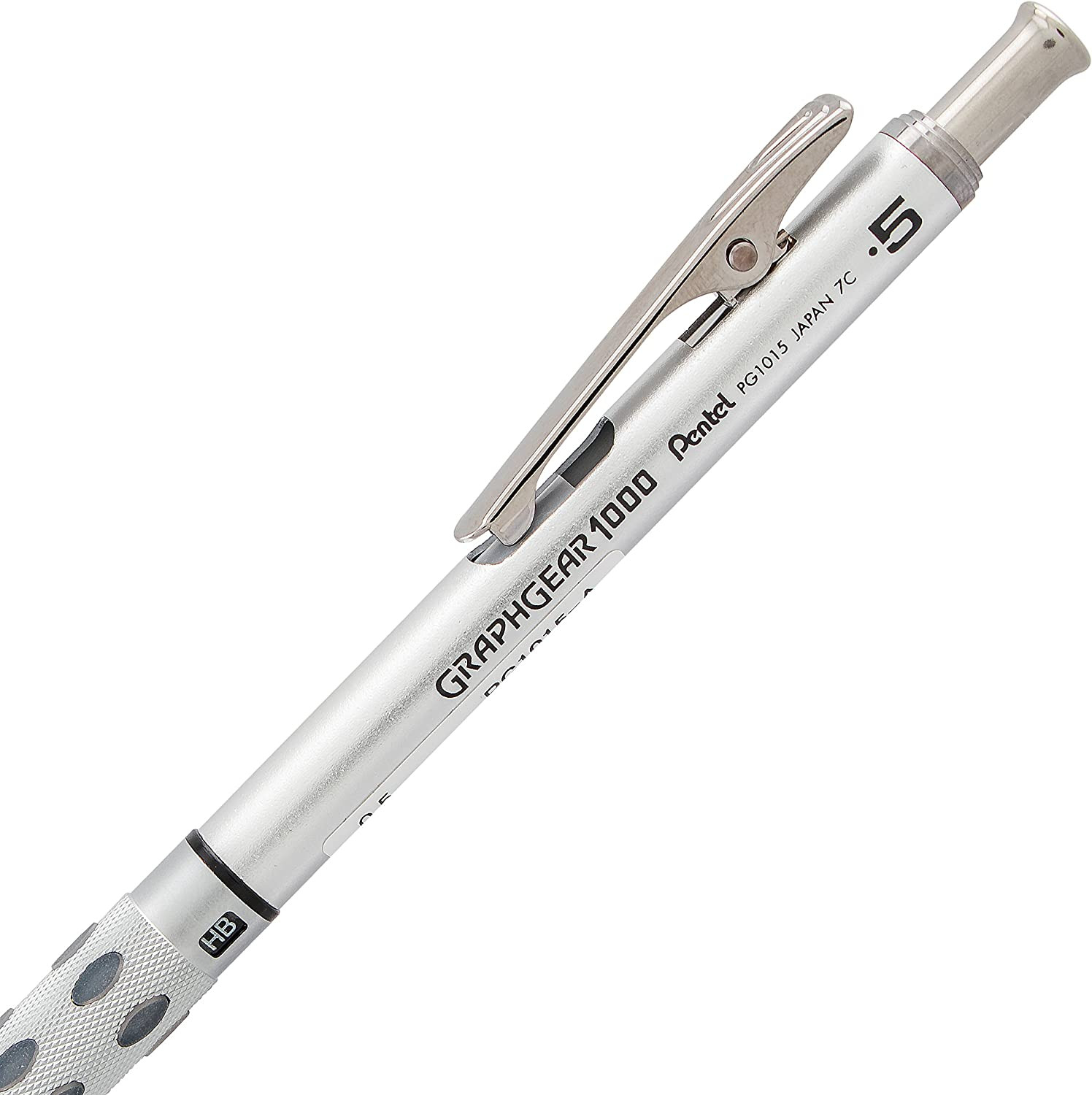 Portaminas Mecanico 1000 de 0.5 mm con Cuerpo Negro Lapiz Profesional de Dibujo