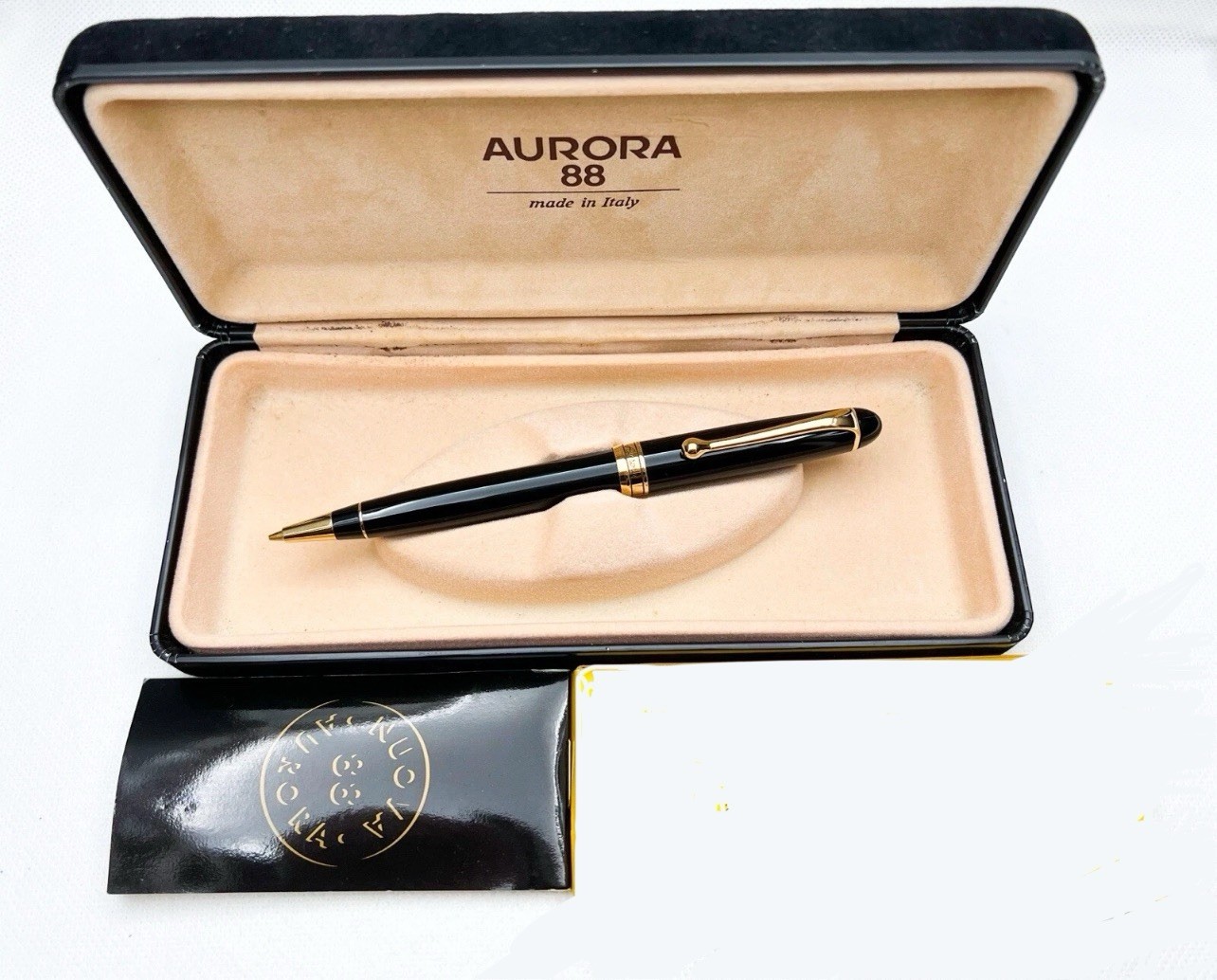 NOS Aurora 88 Executive Black Mechanical Pencil 0.7mm Box Functional