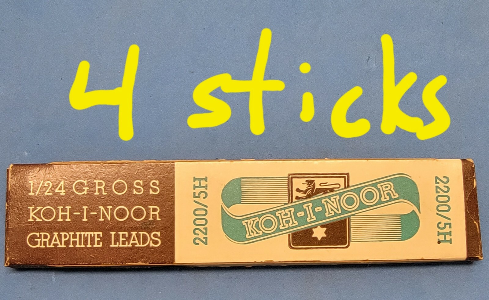 KOH-I-NOOR 2200 / 5H LEADS BOX OF 4 STICKS