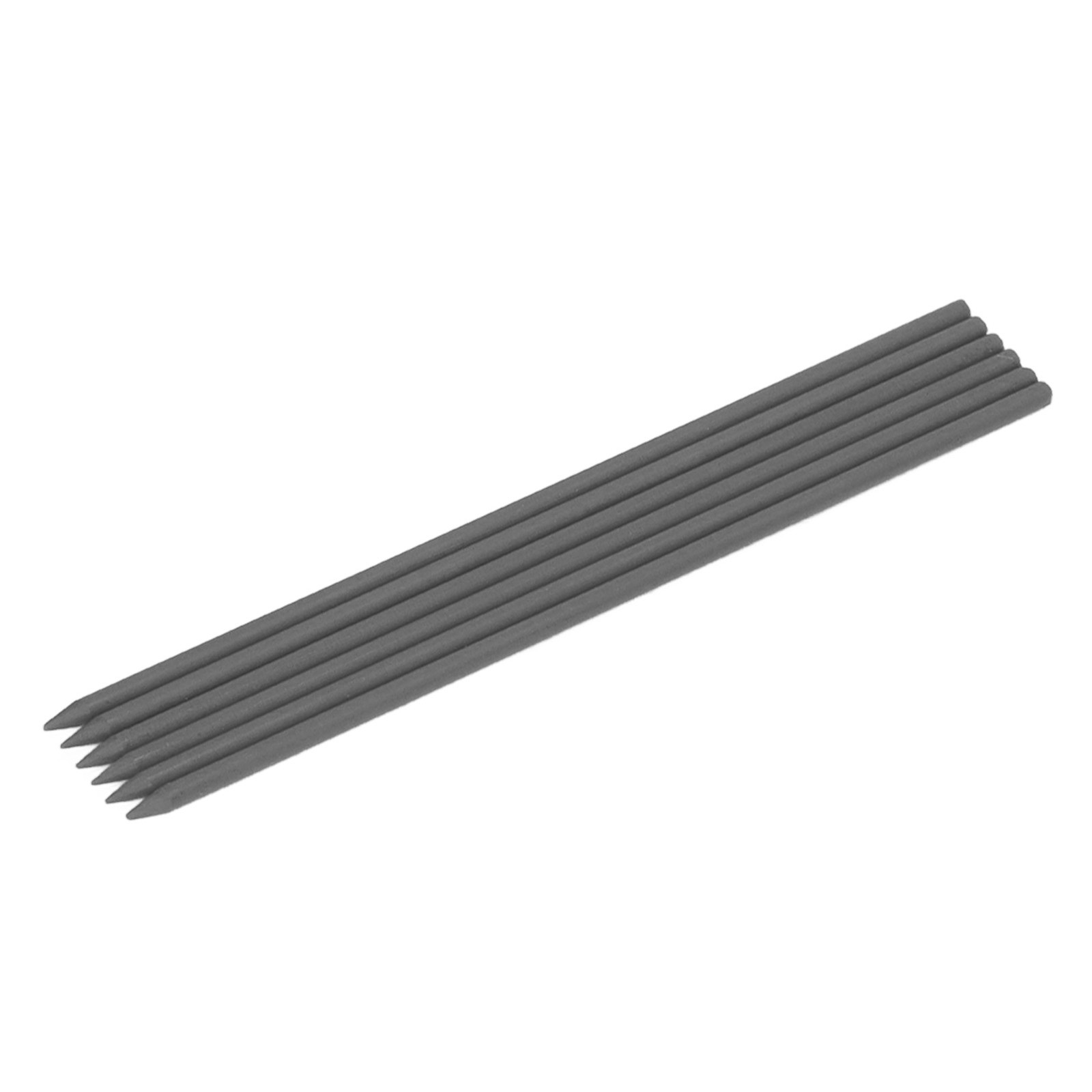 Black Graphite 6Pcs Carpenter Pencil Refill 2.8mm HB Marking Scribing Tool