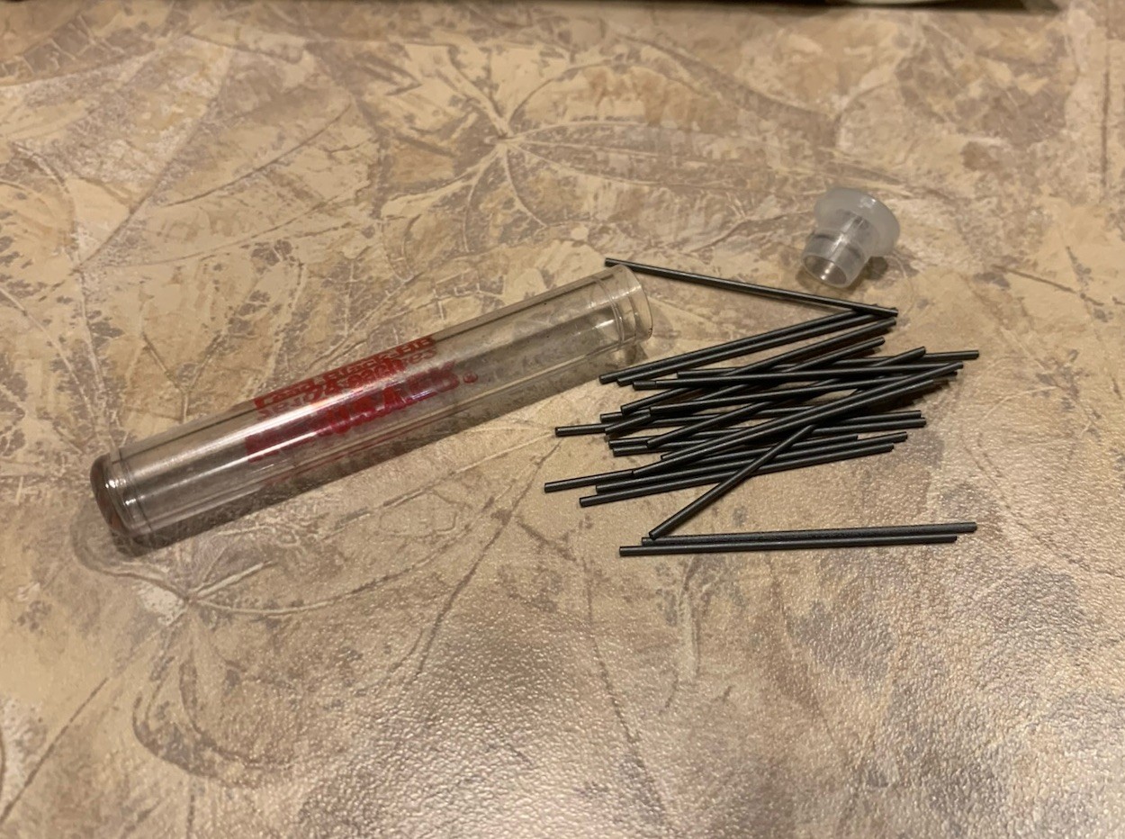 Vintage NOS Wearever Drafting Pencil Lead 24 Refills Black HB 0.46 7510-285-5862