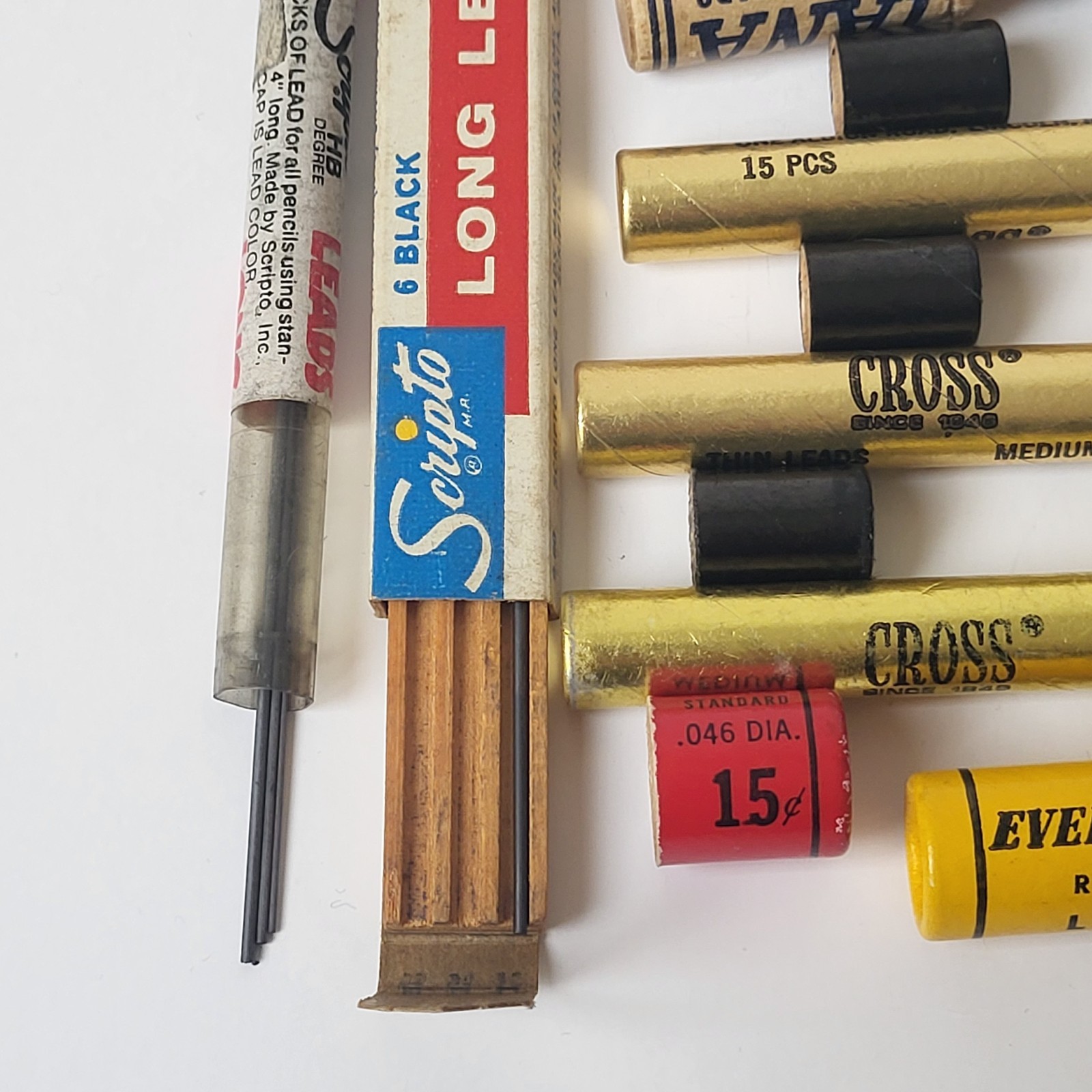 Vintage Mechanical Pencil Lead (19) Scheaffer Autopoint Eversharp Cross Scripto
