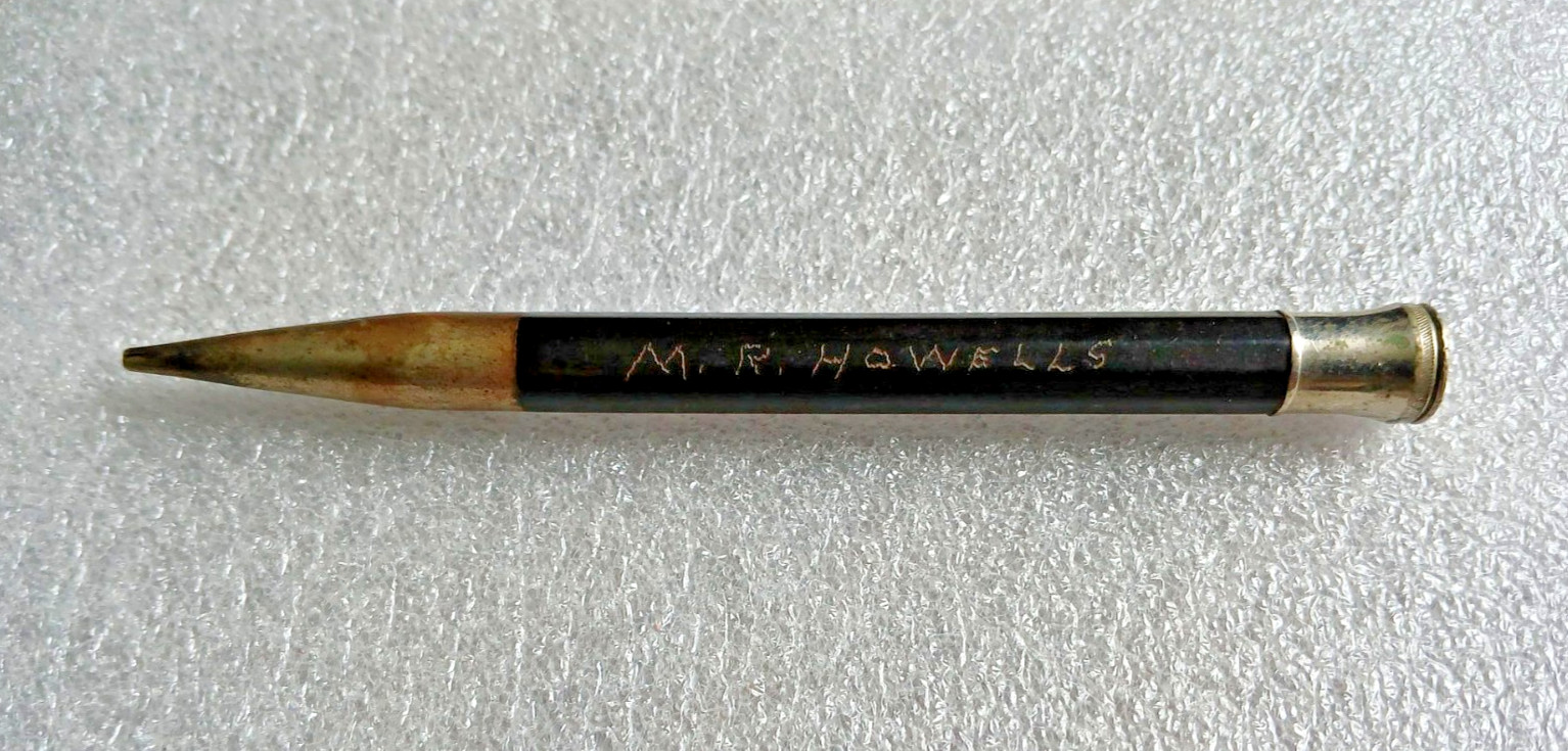 Vintage 1920s Moore Mechanical Pencil with Engraved Name and Date
